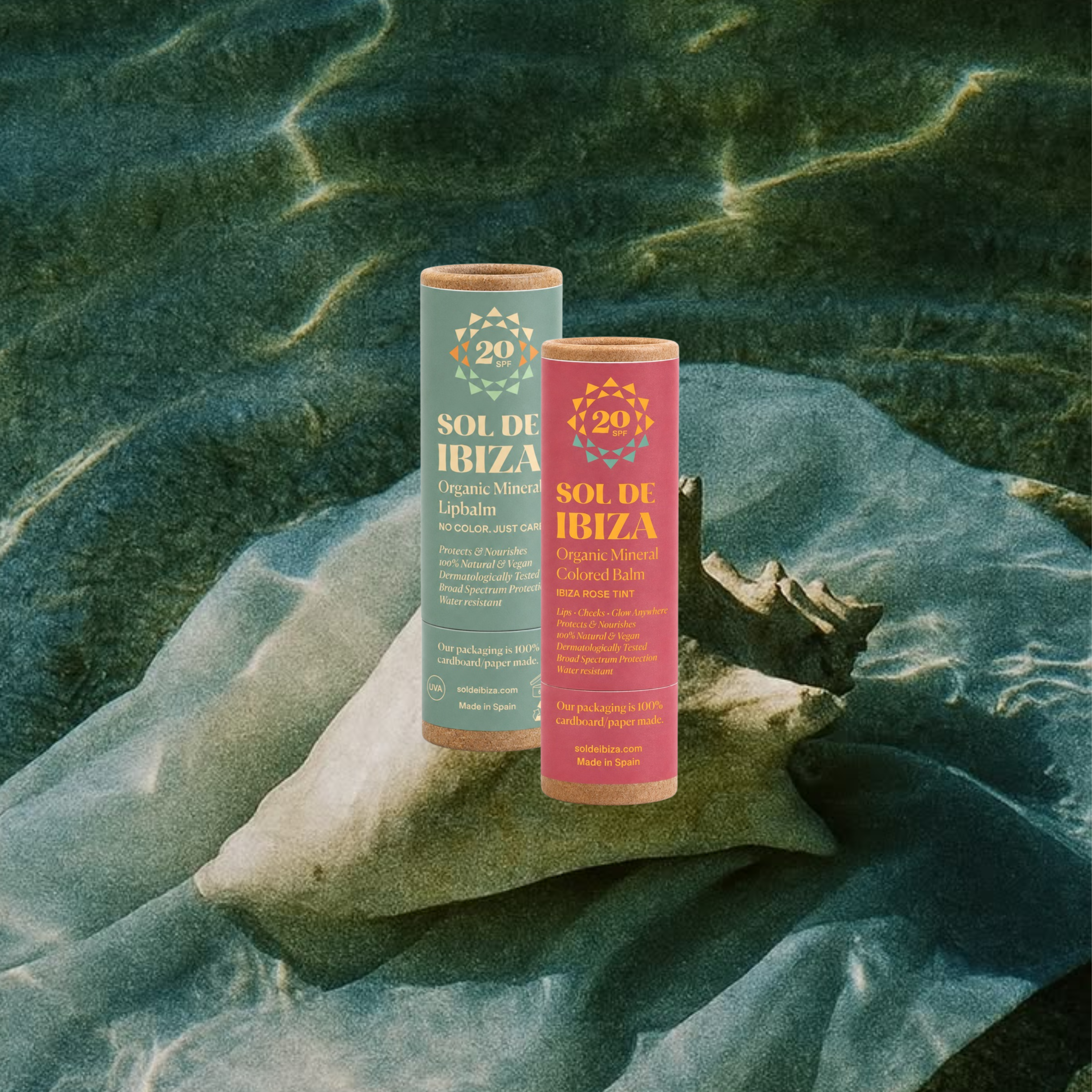 Sol de Ibiza The Color & Care Balms Lippenbalsam Set getönt