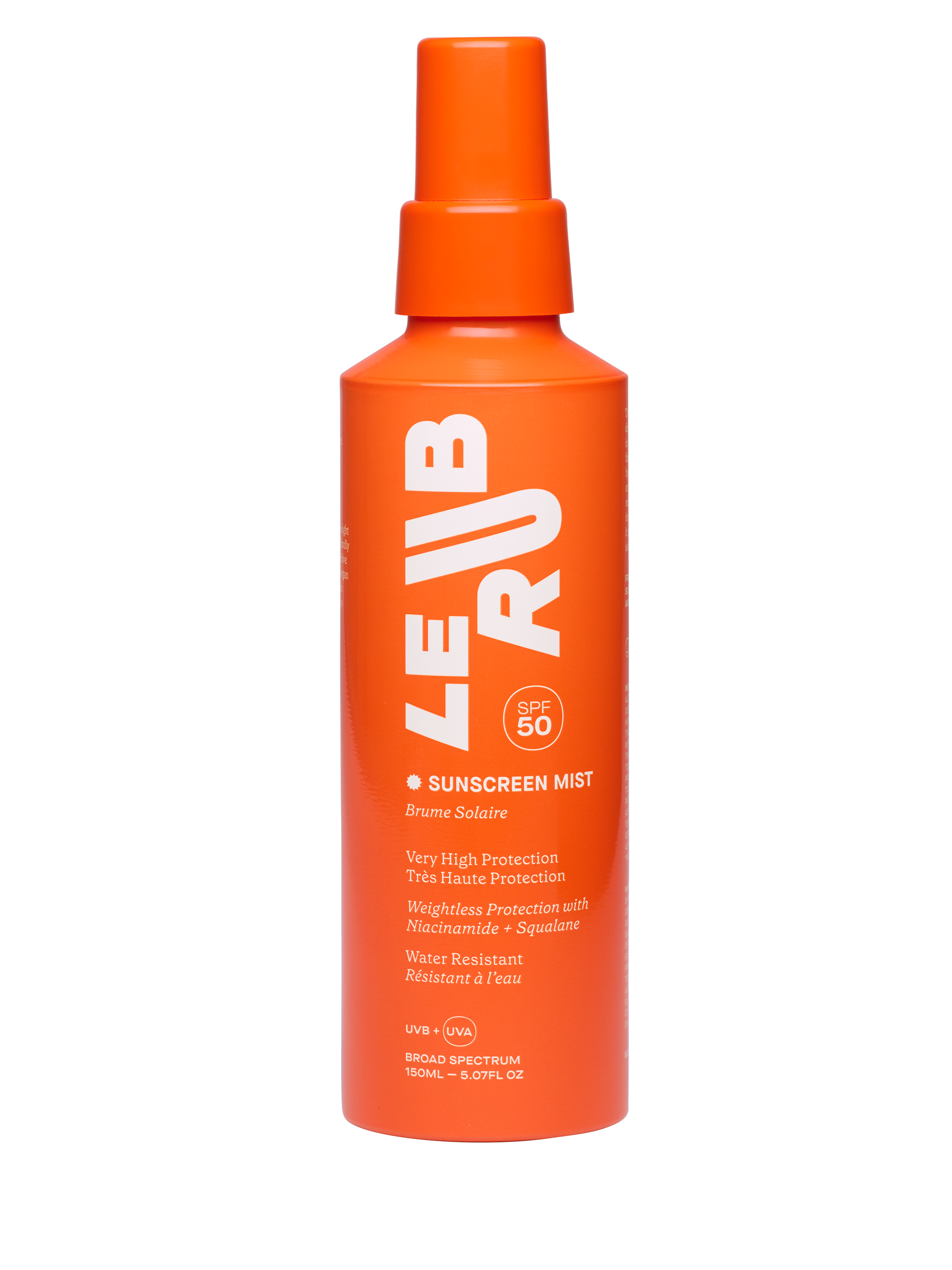 Le Rub Sunscreen Mist SPF50 Körperspray Niacinamid