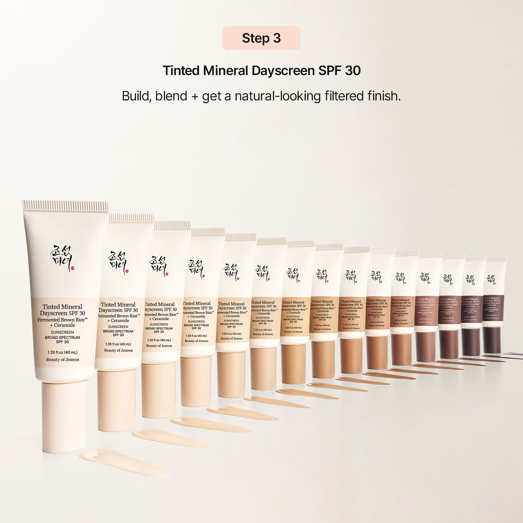 Beauty of Joseon 3 Steps TDS Skin Prep Set mit LSF30