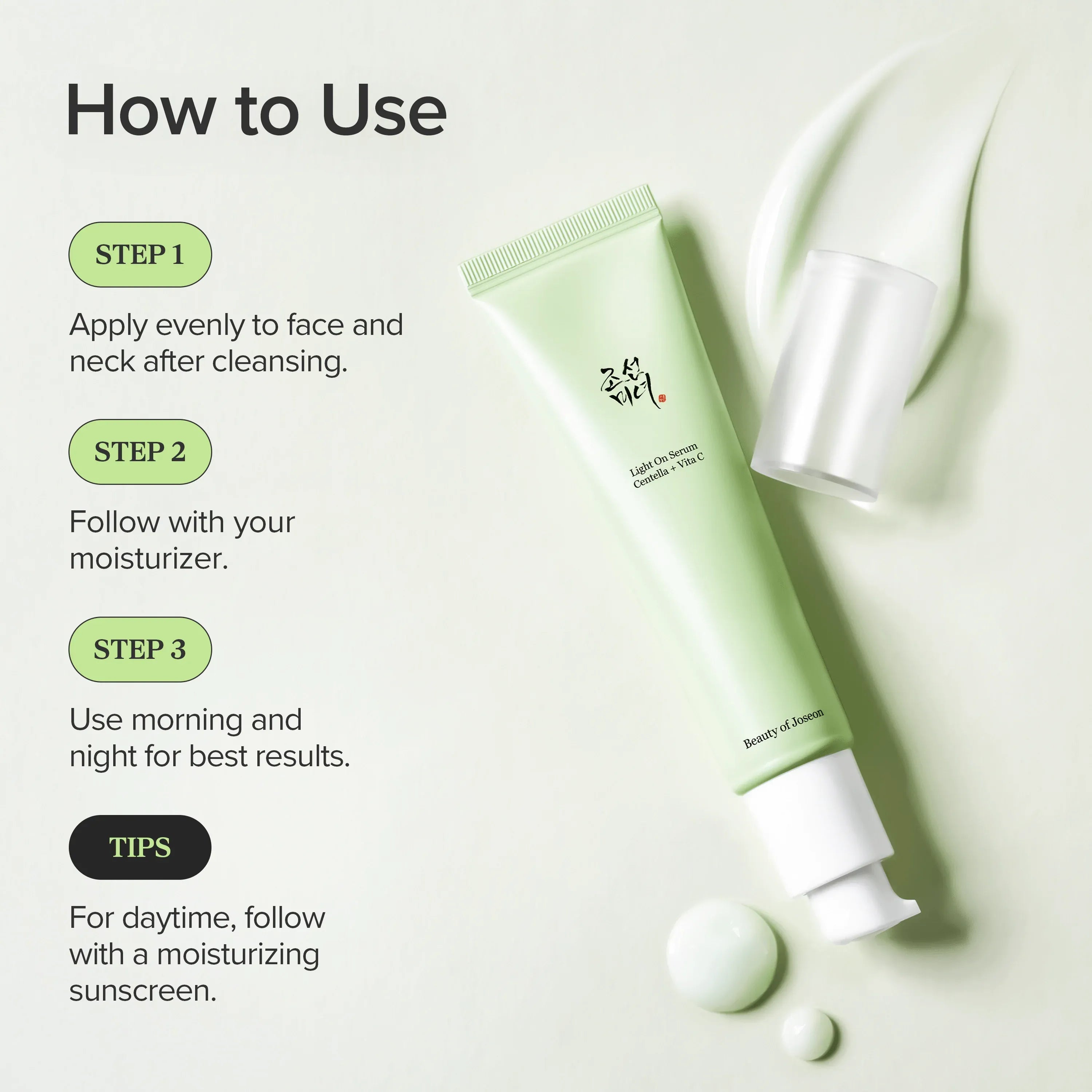 Beauty of Joseon Light On Centella Vita C Serum 30ml