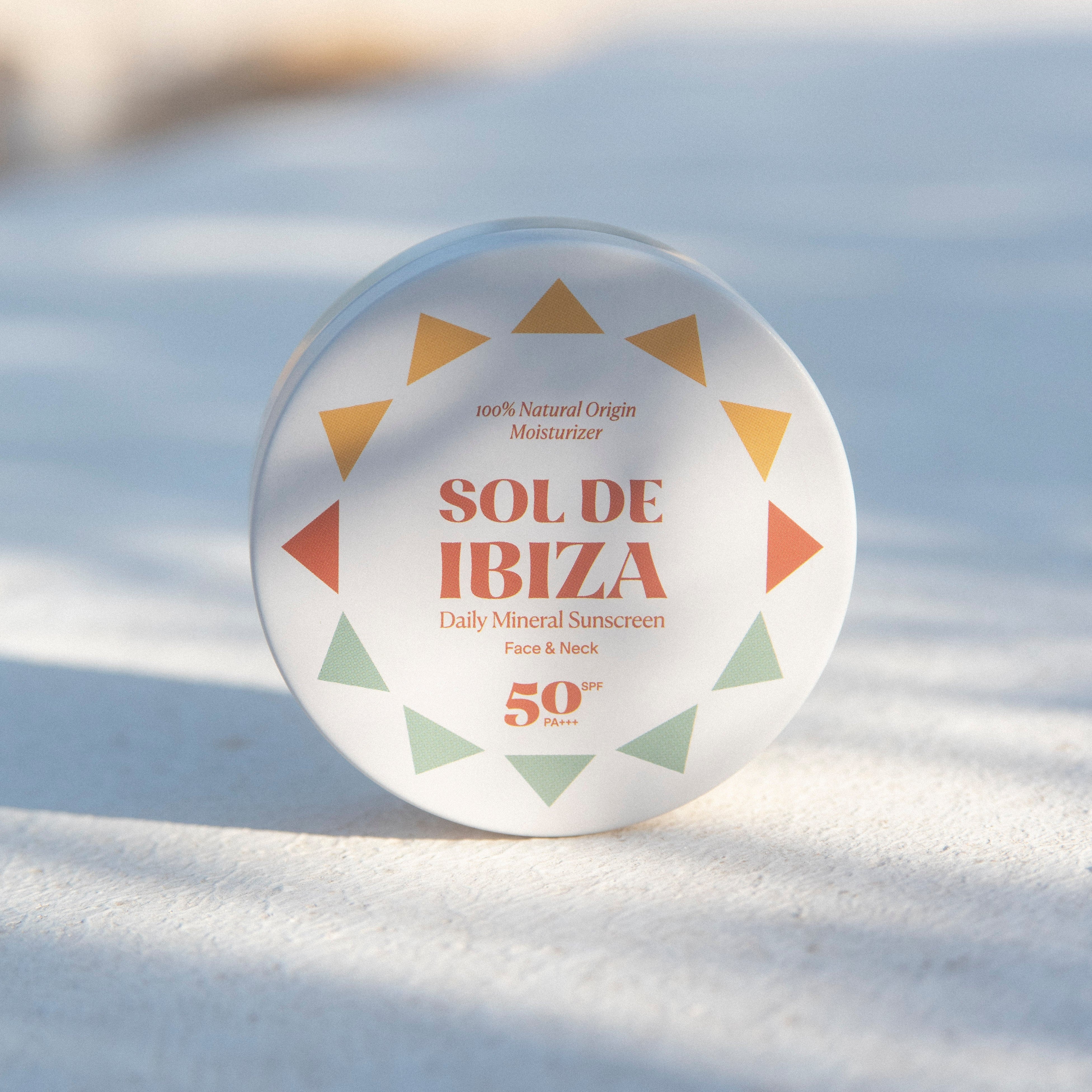 Sol de Ibiza Daily Sunscreen Face Neck SPF50 mineralisch
