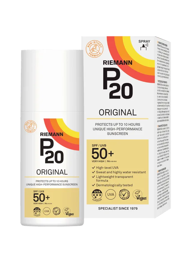 Riemann P20 Original Sonnenspray SPF 50+ 85 ml transparent