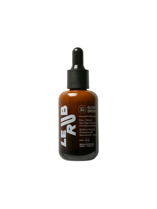 Le Rub Glow Drops SPF50 Sonnencreme Gesicht Niacinamid