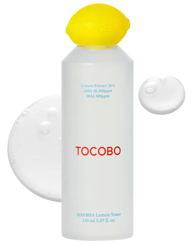 TOCOBO AHA BHA Lemon Toner Gesichtswasser 150 ml Peeling