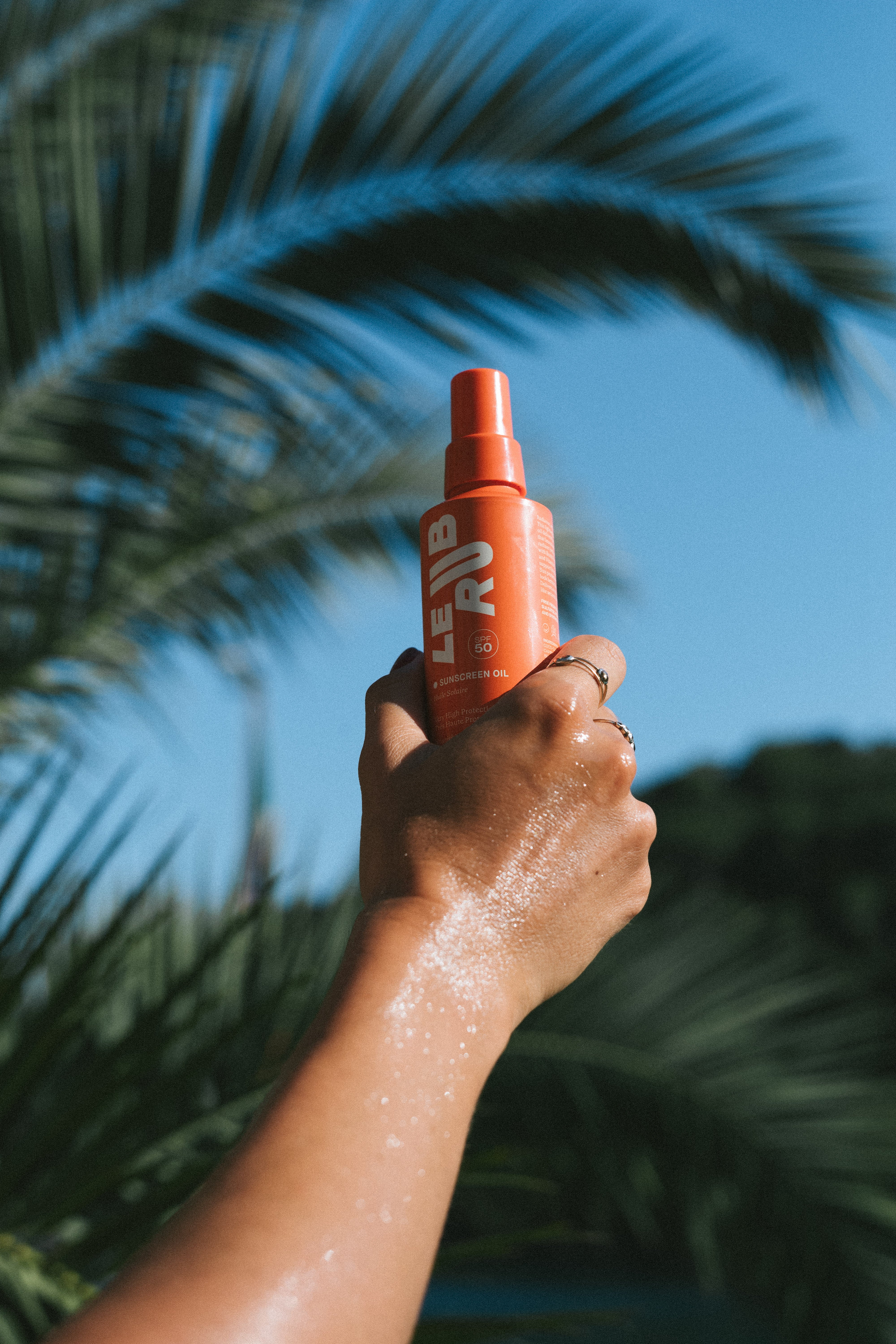 Le Rub Sunscreen Oil SPF50 Sonnenöl Körper Glow