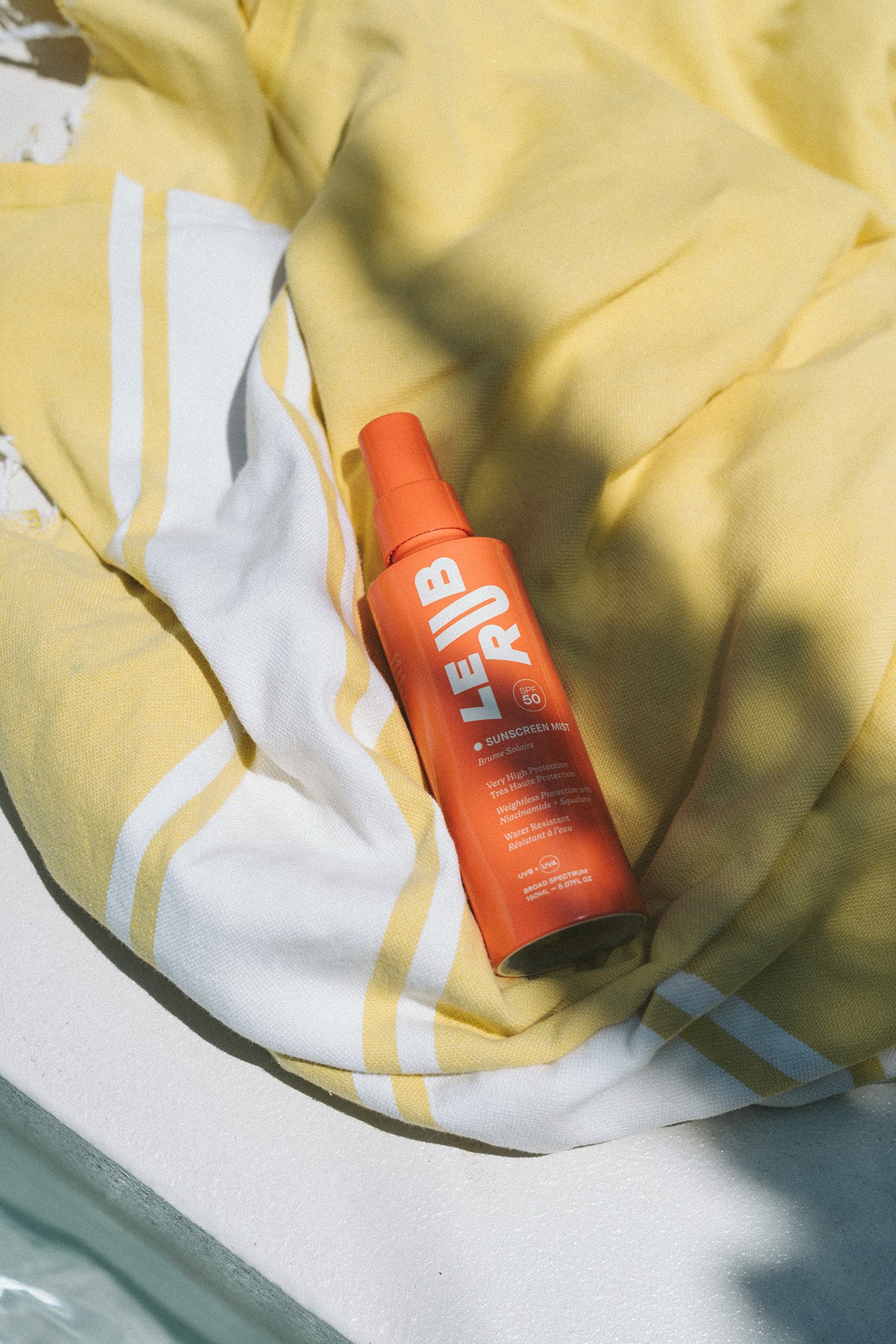 Le Rub Sunscreen Mist SPF50 Körperspray Niacinamid