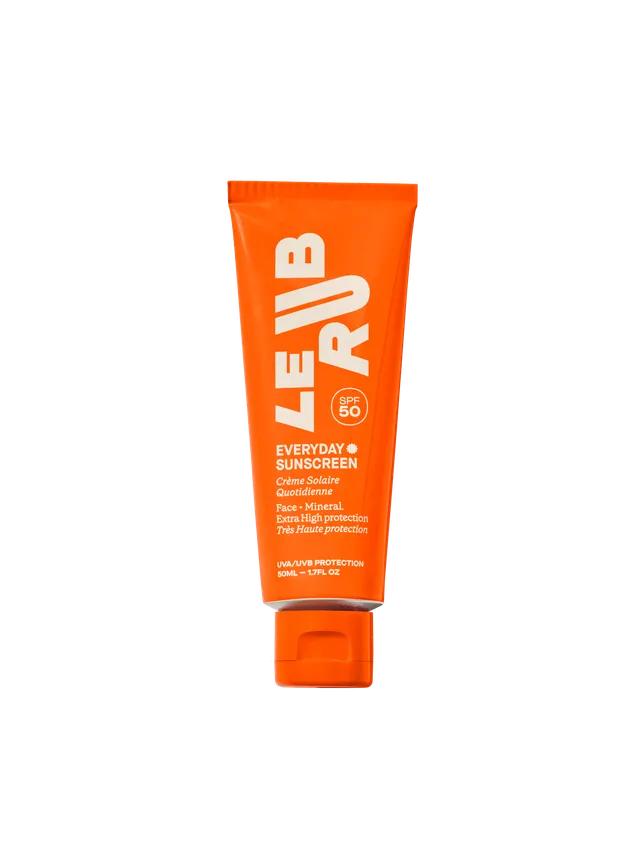Le Rub Sunscreen Everyday SPF50 Gesichtscreme ohne Duft