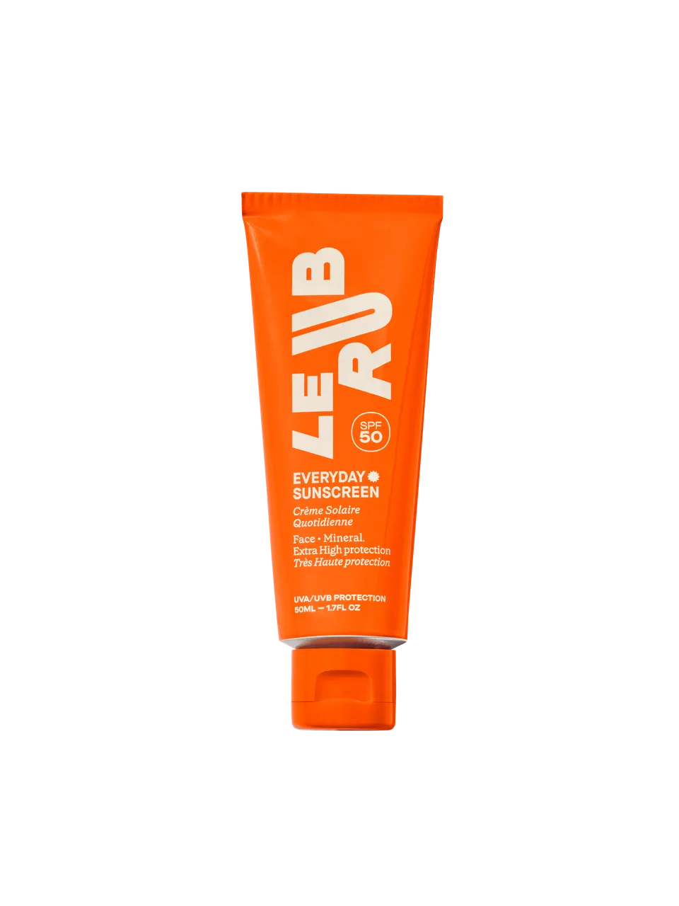 Le Rub Sunscreen Everyday SPF50 Gesichtscreme ohne Duft