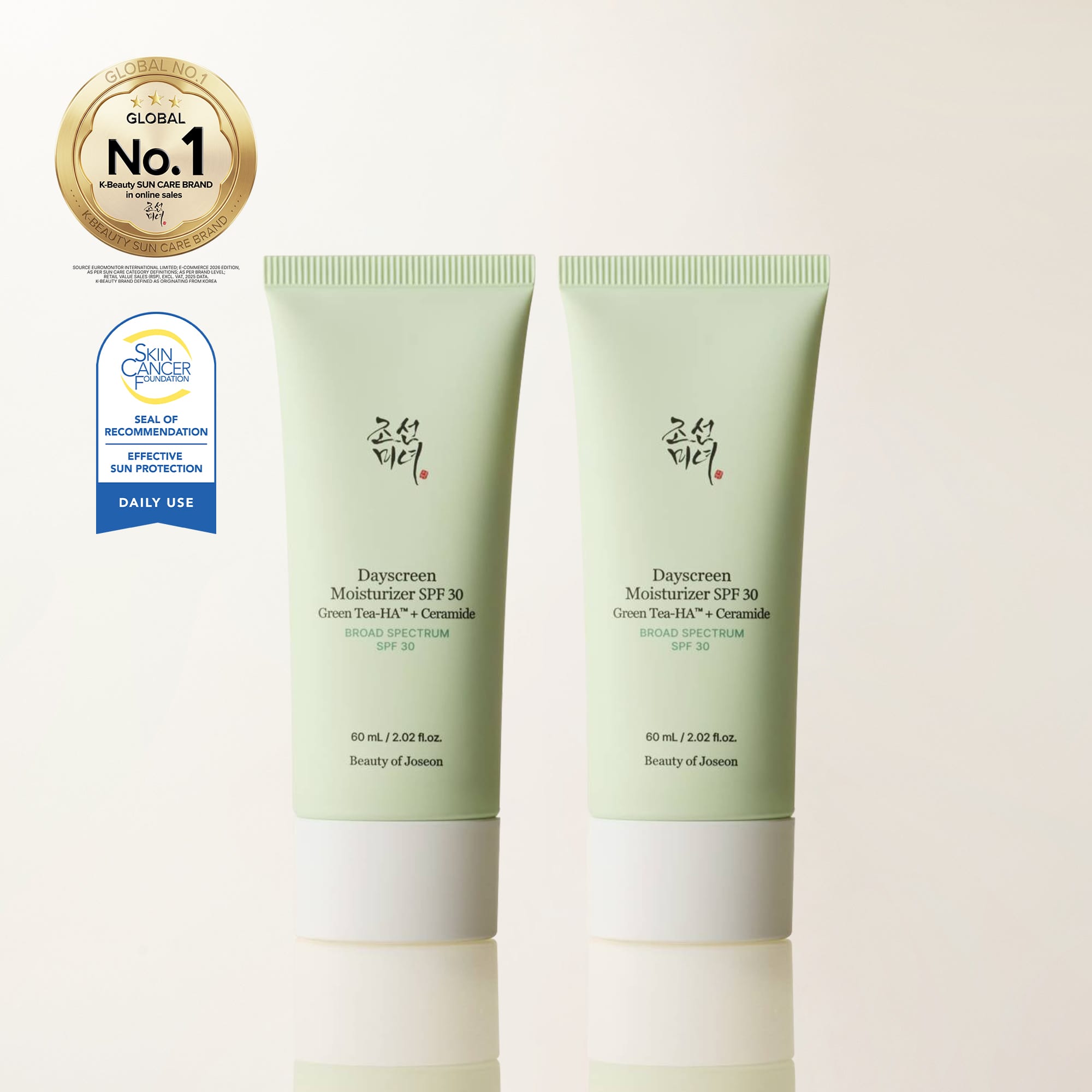 Beauty of Joseon Dayscreen Moisturizer Sonnencreme LSF30 60 ml