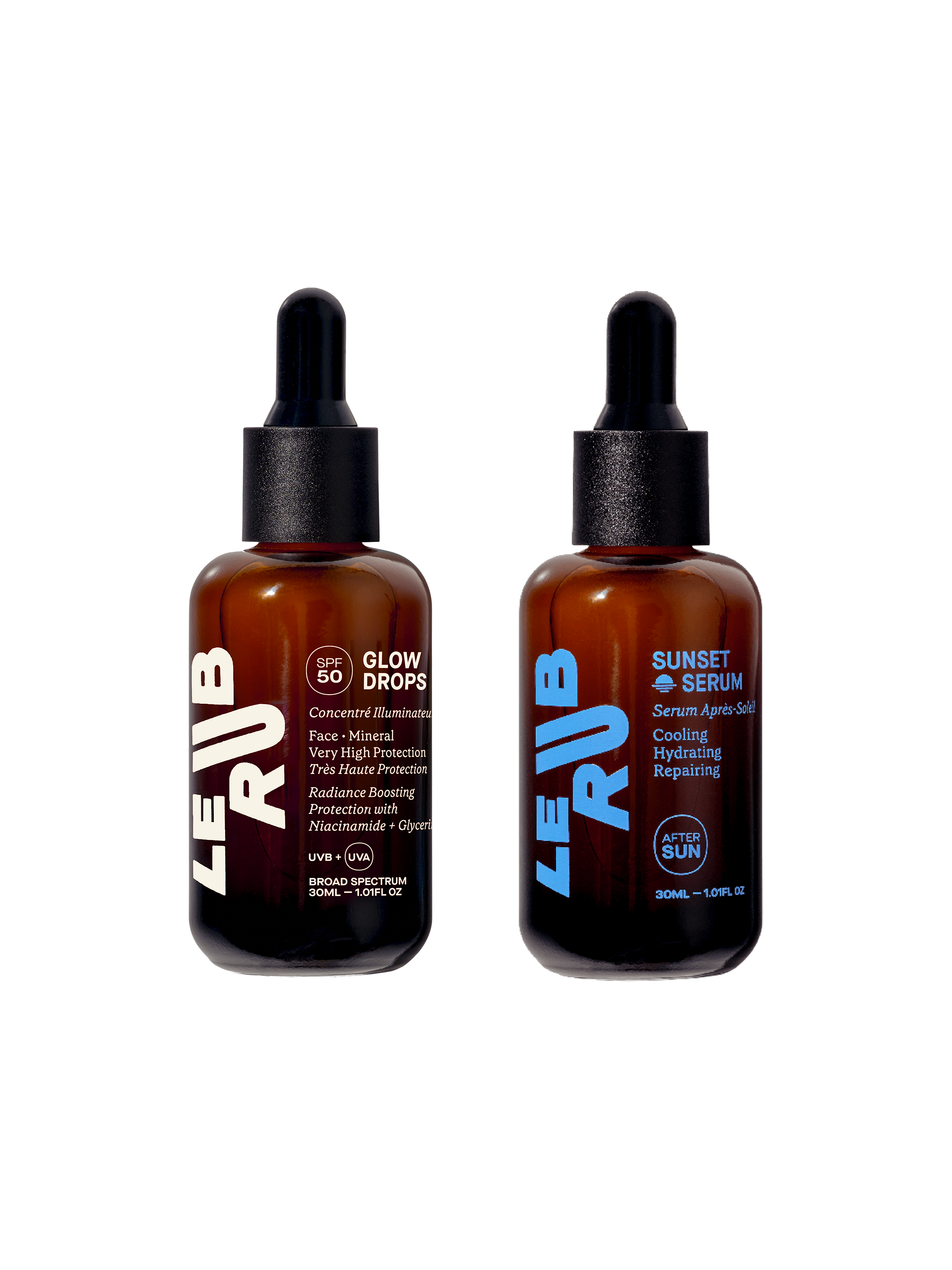 Le Rub Sets Everyday Glow Pflegeset Serum + SPF50