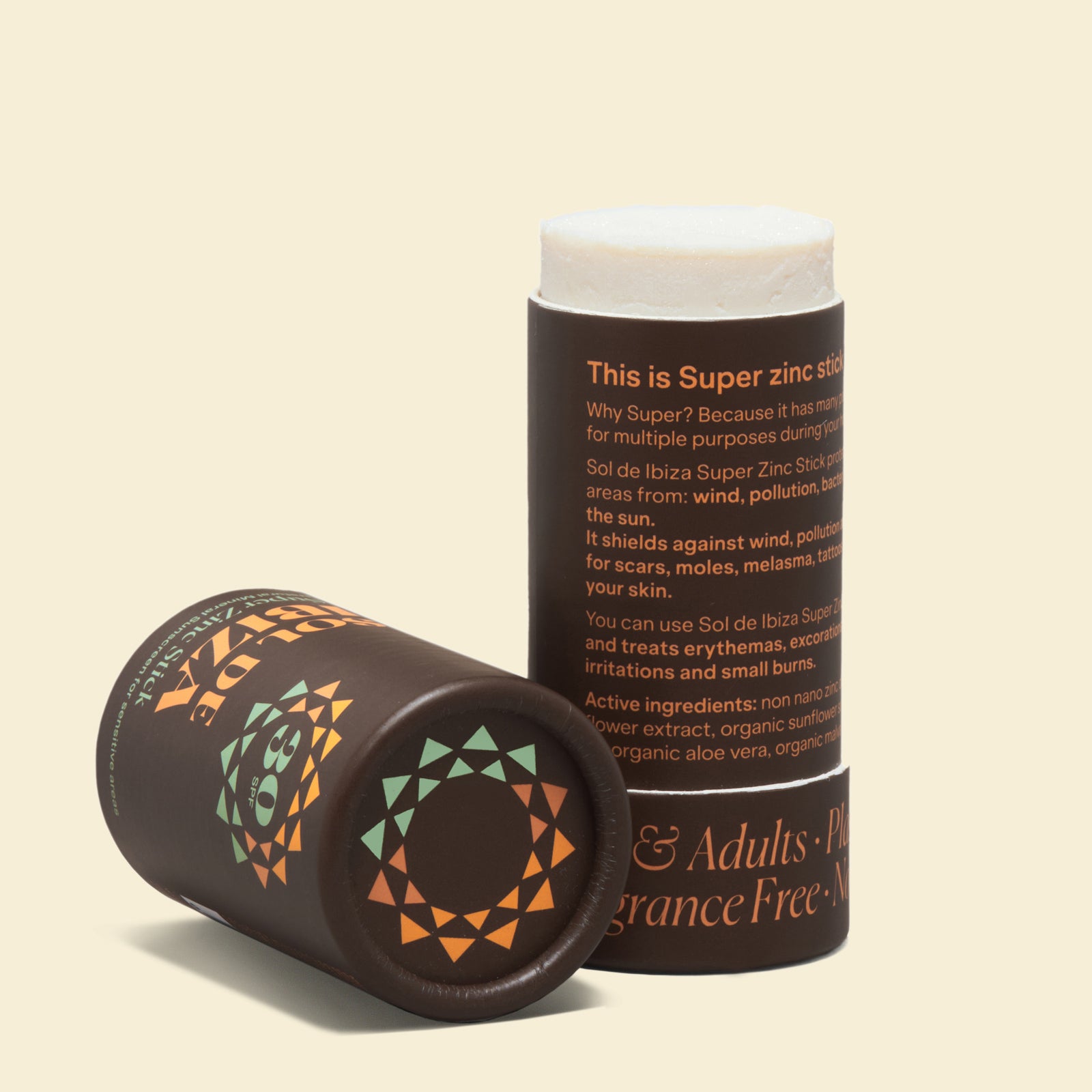 Sol de Ibiza Super Zinc Stick SPF30 Face Body 45g sensibel