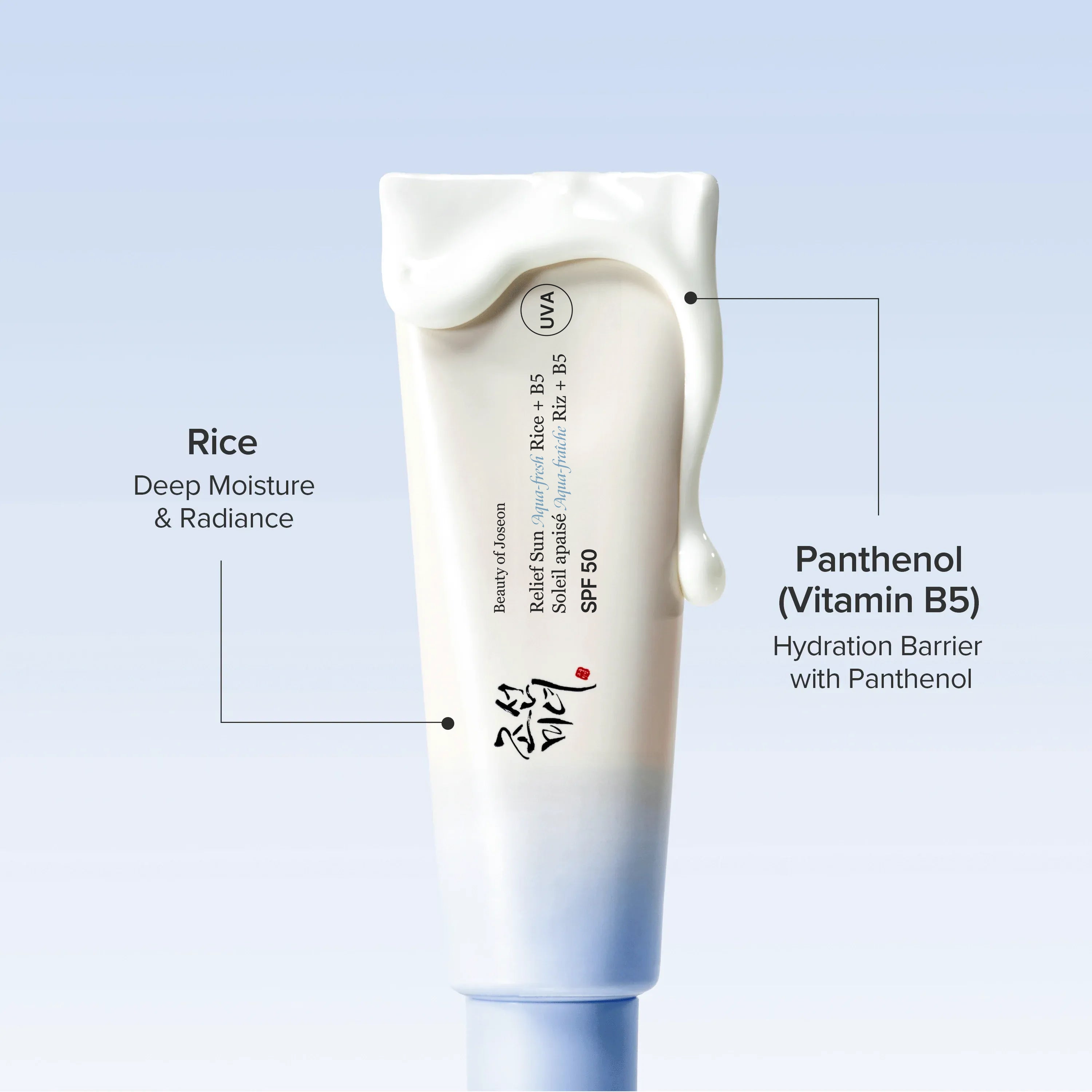 Beauty of Joseon Relief Sun Aqua-Fresh Rice+B5 Sonnencreme 50ml