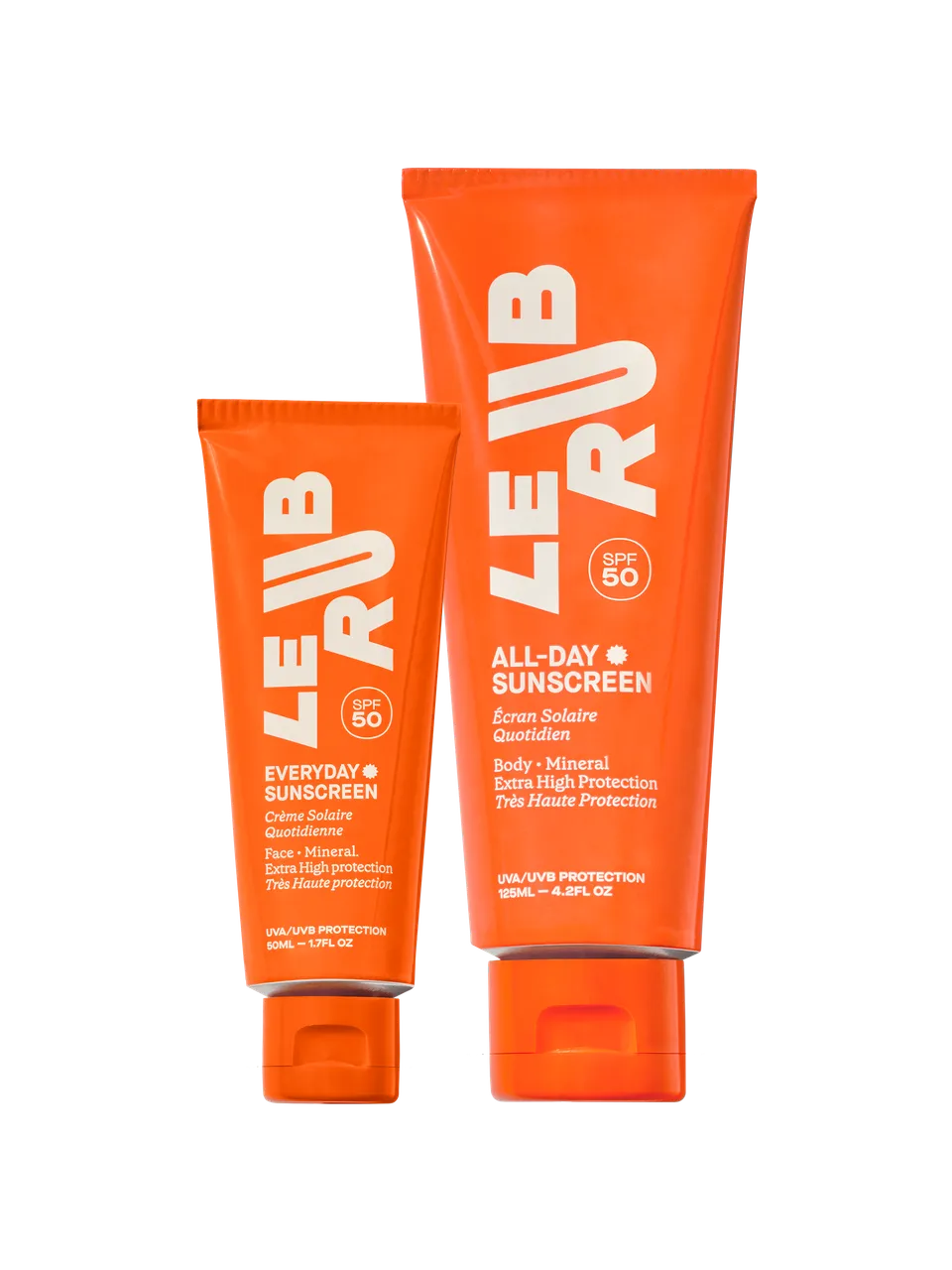 Le Rub Sets All-Over SPF50 Sonnenschutz Duo Gesicht+Körper