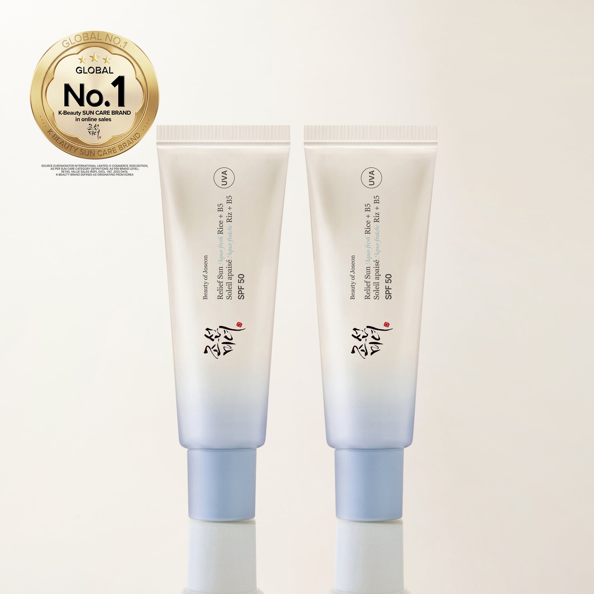 Beauty of Joseon Relief Sun Aqua-Fresh Rice+B5 Sonnencreme 50ml