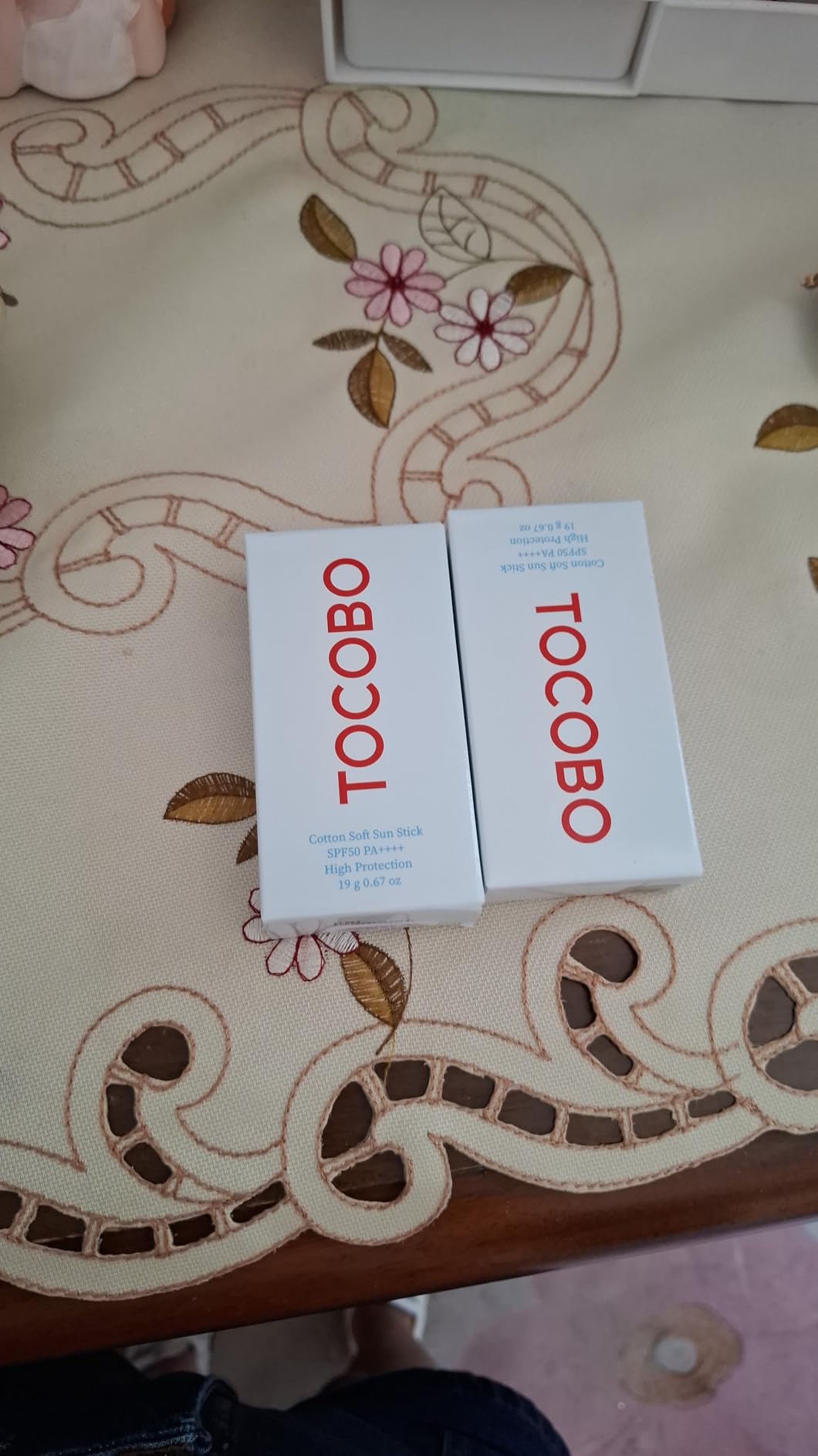 TOCOBO Cotton Soft Sun Stick SPF50+ Sonnenschutz-Stick 19 g