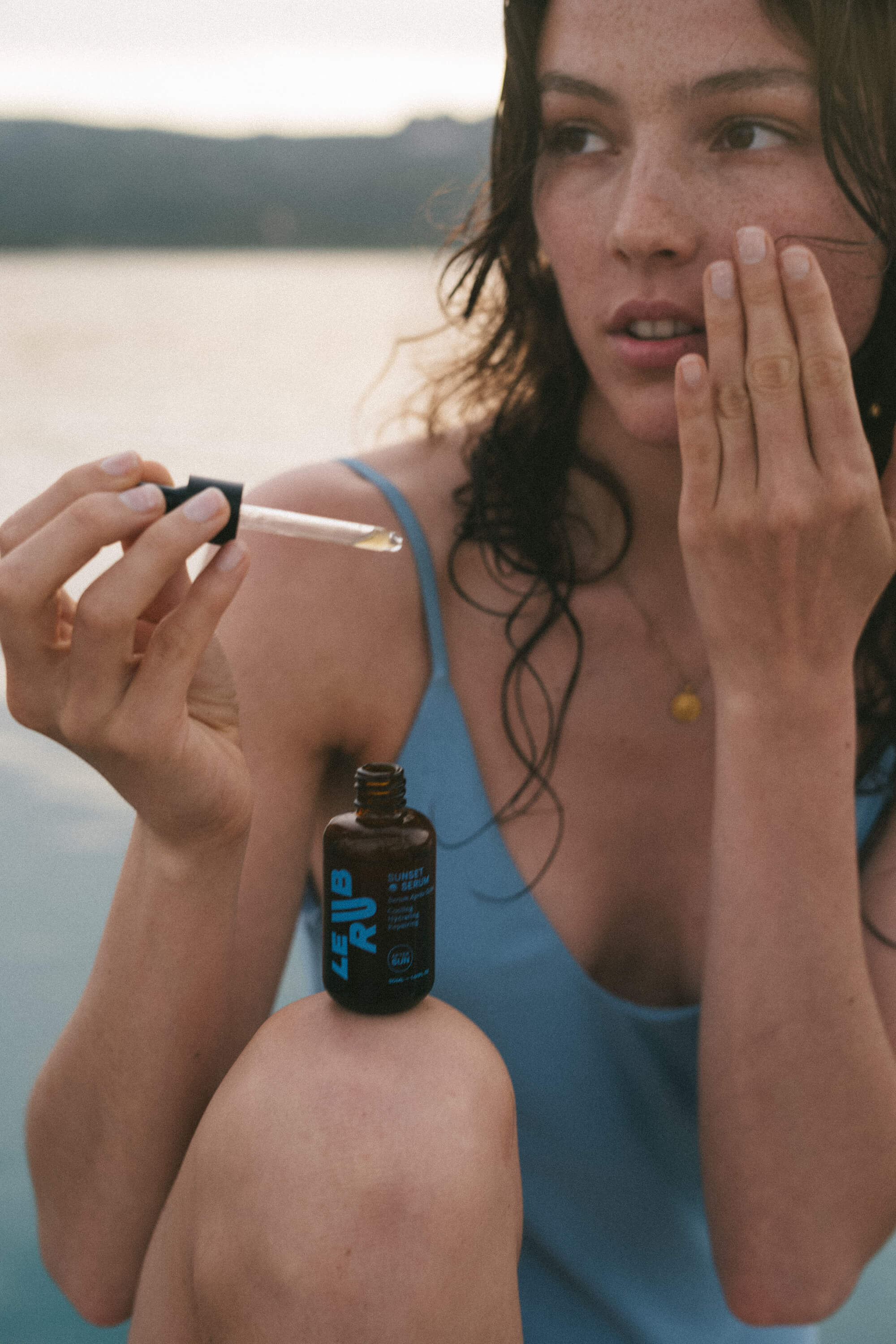 Le Rub Sunset Serum Gesichtsserum Glow Aftersun Gesicht