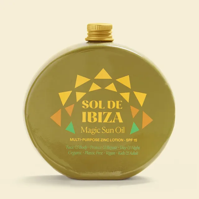 Sol de Ibiza SUNCARE Magic Sun Oil SPF15 Sonnenöl 100ml Zink