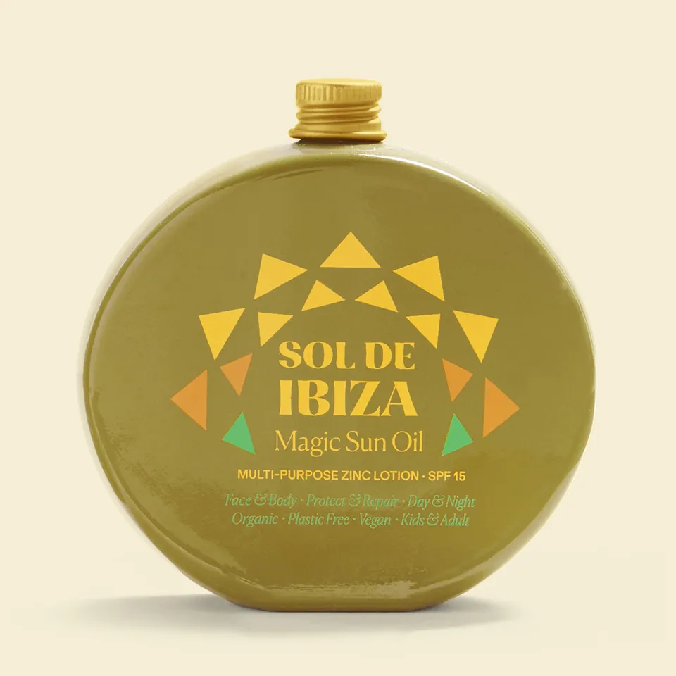 Sol de Ibiza SUNCARE Magic Sun Oil SPF15 Sonnenöl 100ml Zink