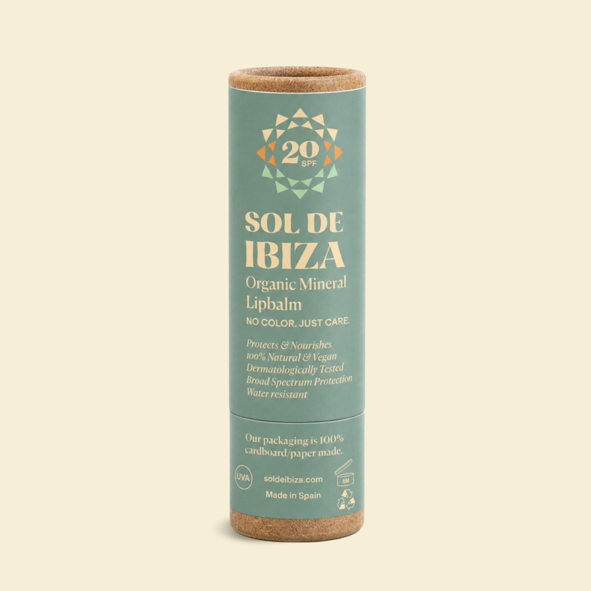 Sol de Ibiza Lip Balm SPF20 mineralischer Lippenbalsam