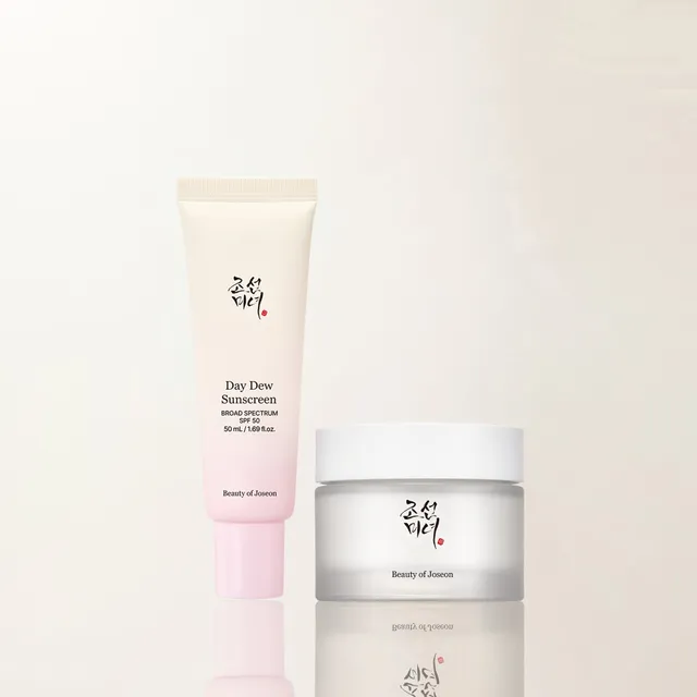 Beauty of Joseon Daily Dewy Duo Set Sonnencreme SPF 50 + Creme