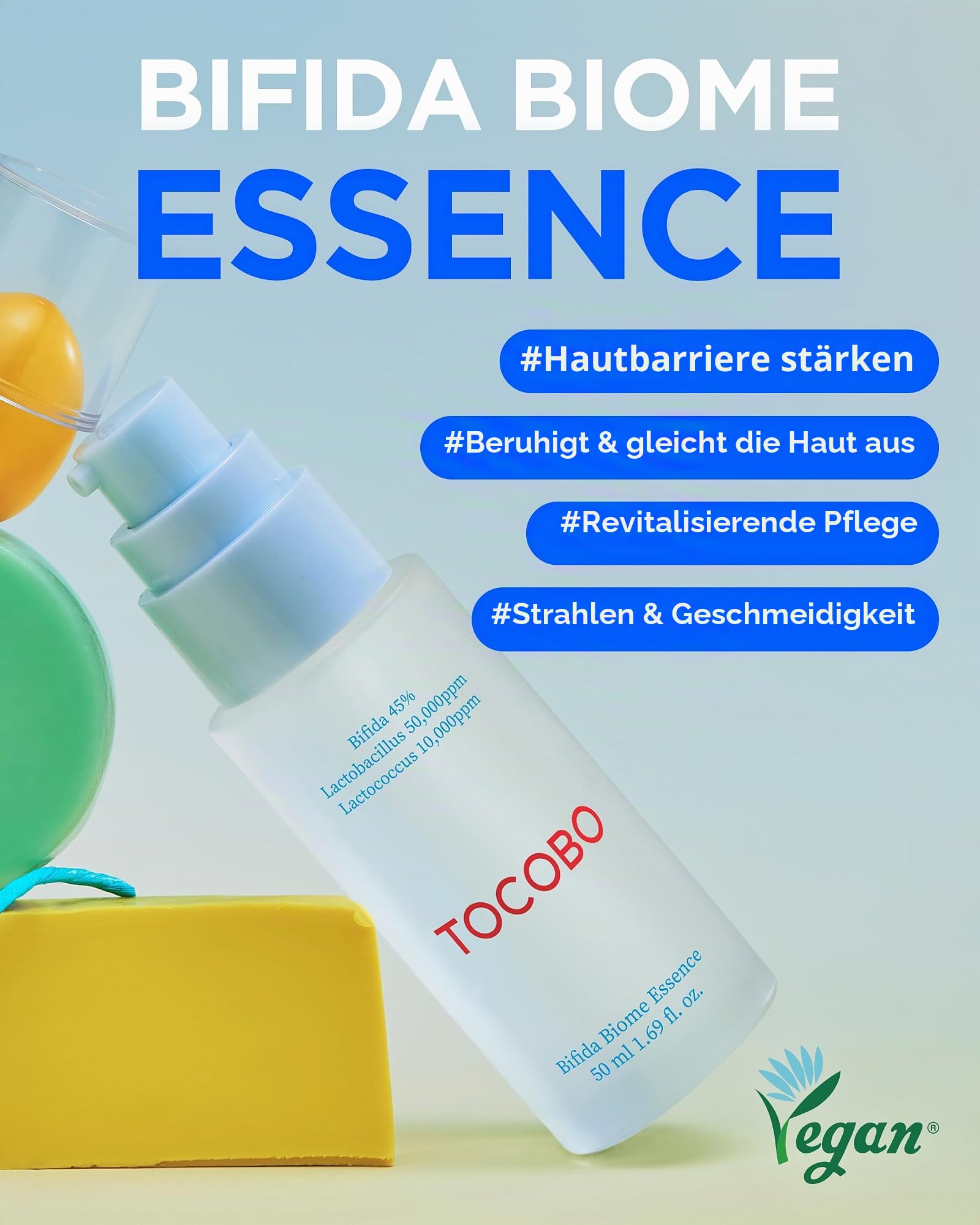 TOCOBO Bifida Biome Essence Gesichtsserum 50 ml Probiotika