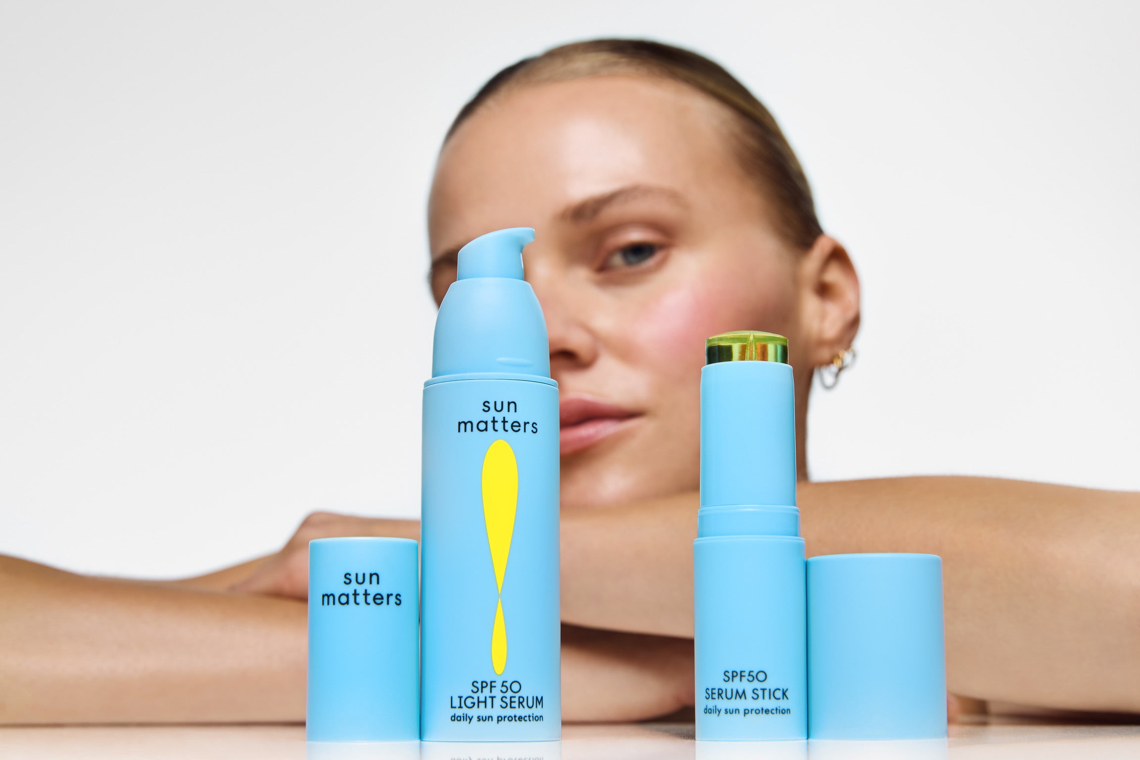 Sun Matters All Day Protection Set Serum + Stick SPF50 duftfrei