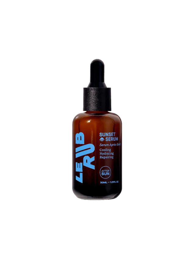 Le Rub Sunset Serum Gesichtsserum Glow Aftersun Gesicht
