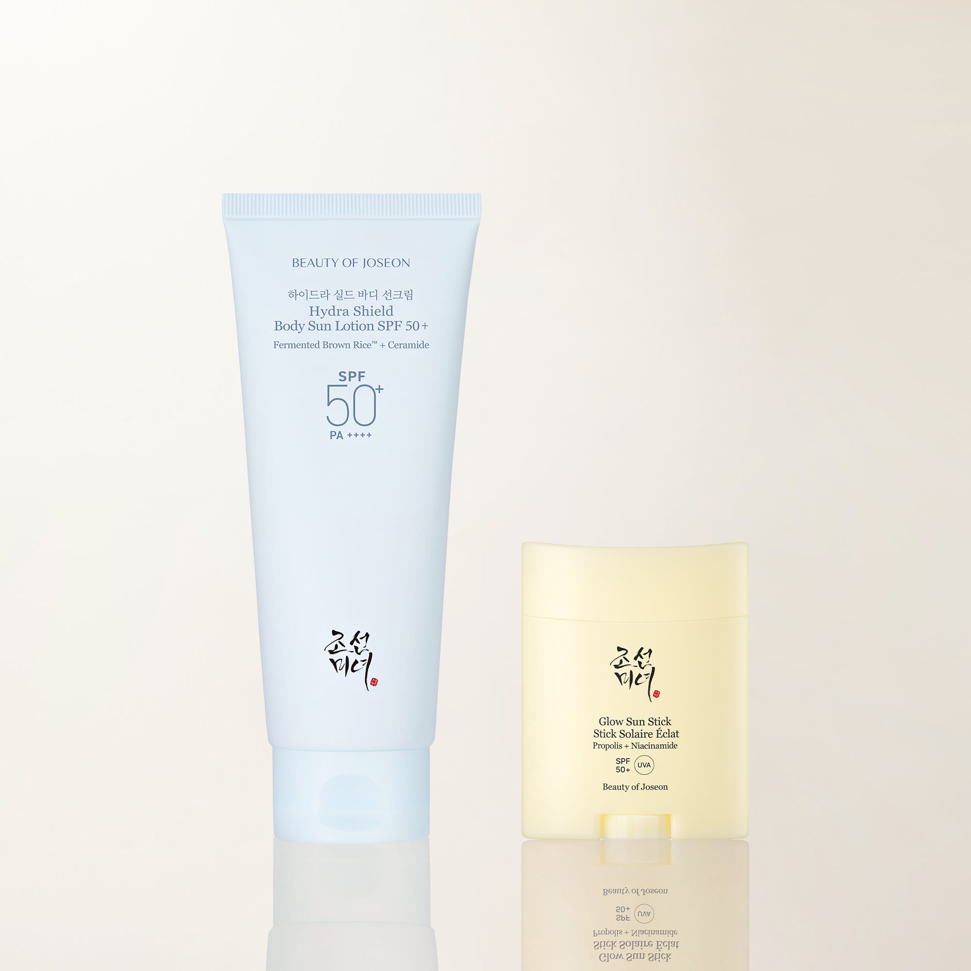 Beauty of Joseon Radiant Dewy SPF Duo Sonnenschutz Set Stick LSF 50+