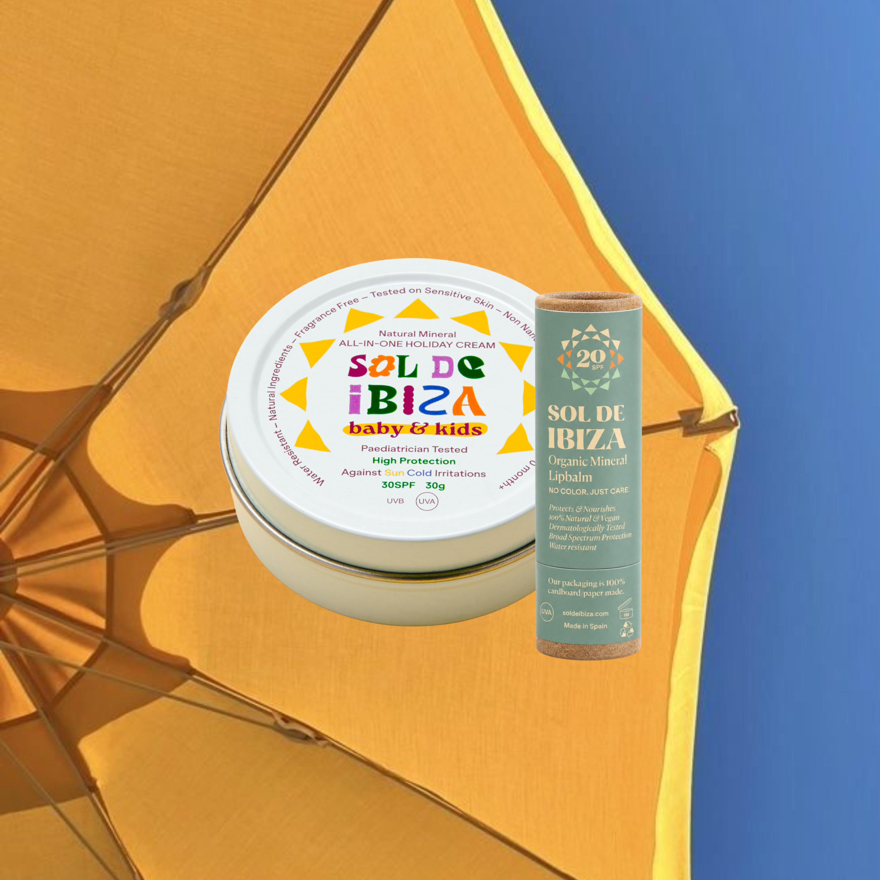 Sol de Ibiza Kids Pure Kindersonnenschutz Set sensitiv