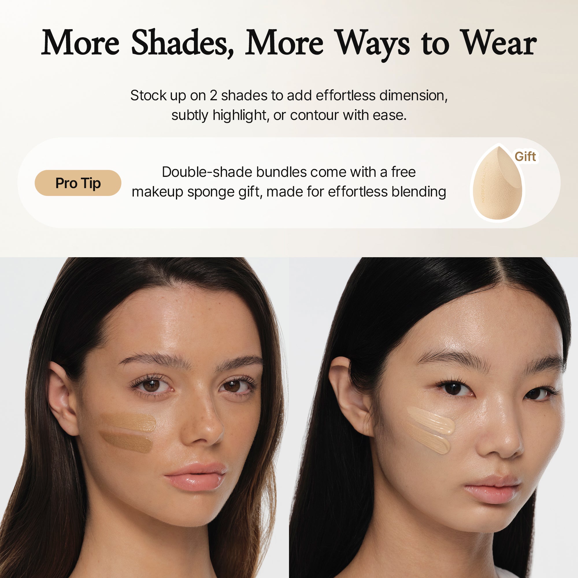 Beauty of Joseon TDS Make It Double Set getönte Sonnencreme SPF30