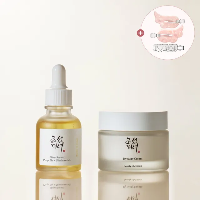 Beauty of Joseon Glass Skin Duo Glow Serum Dynasty Cream Pflegeset
