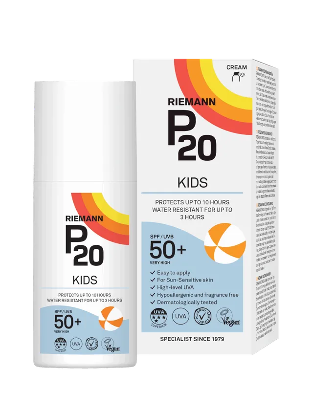 Riemann P20 Kids SPF50+ Kindersonnencreme 200ml wasserfest