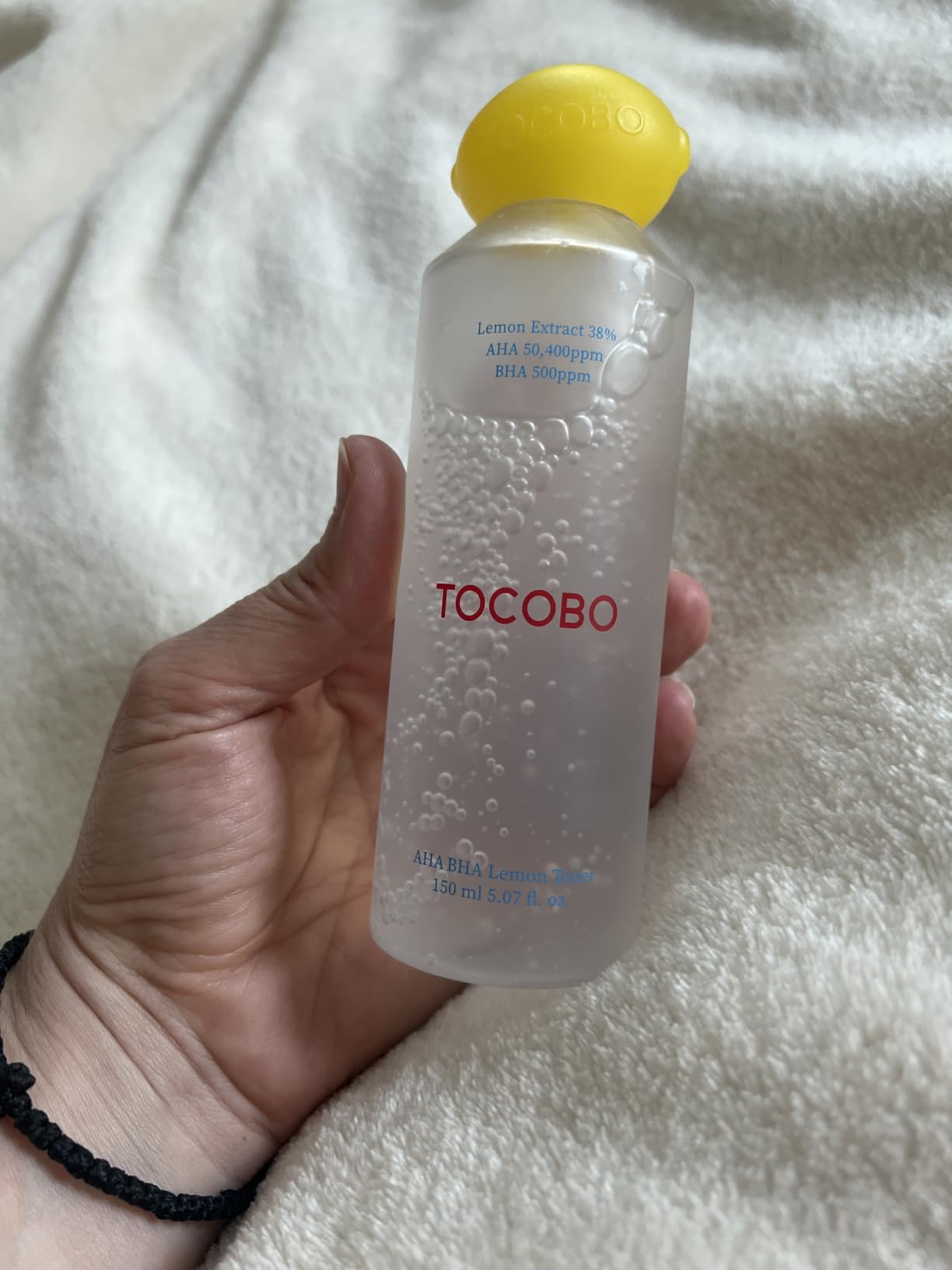 TOCOBO AHA BHA Lemon Toner Gesichtswasser 150 ml Peeling