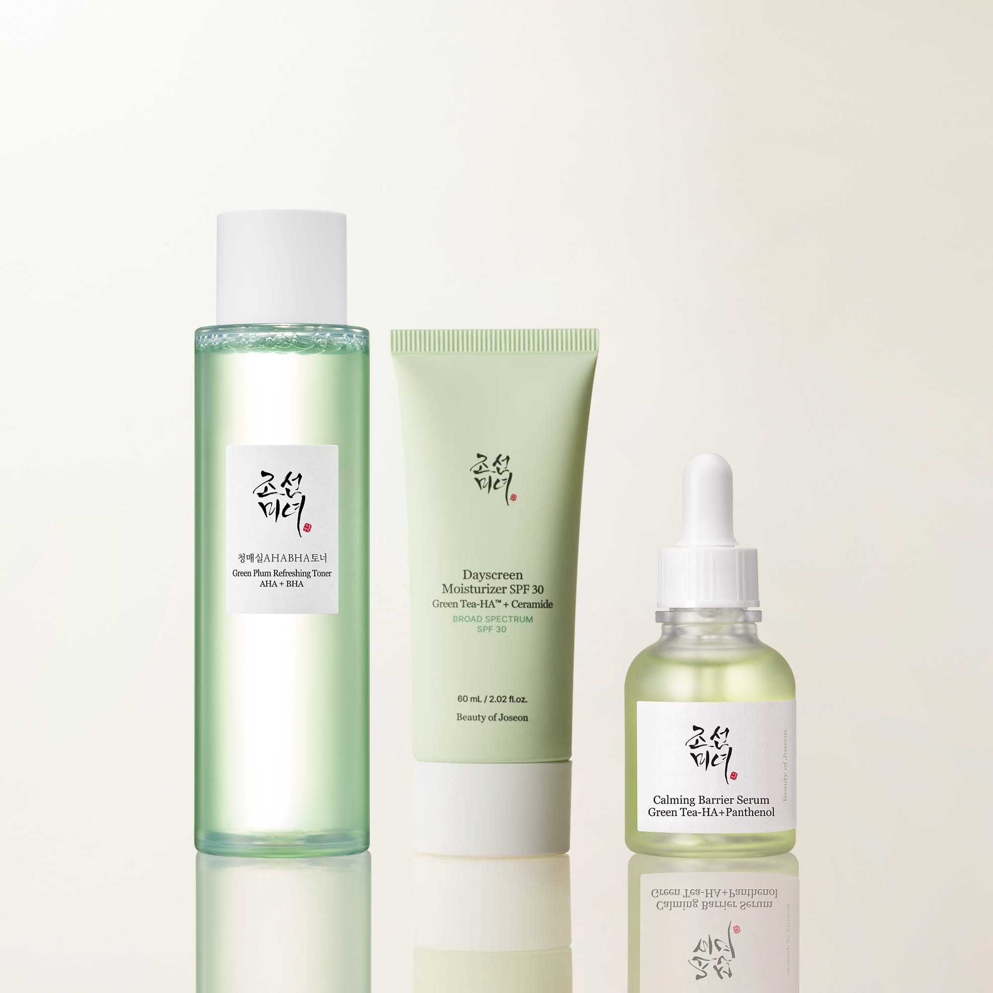 Beauty of Joseon Green Routine Set Toner + SPF 30 Moisturizer