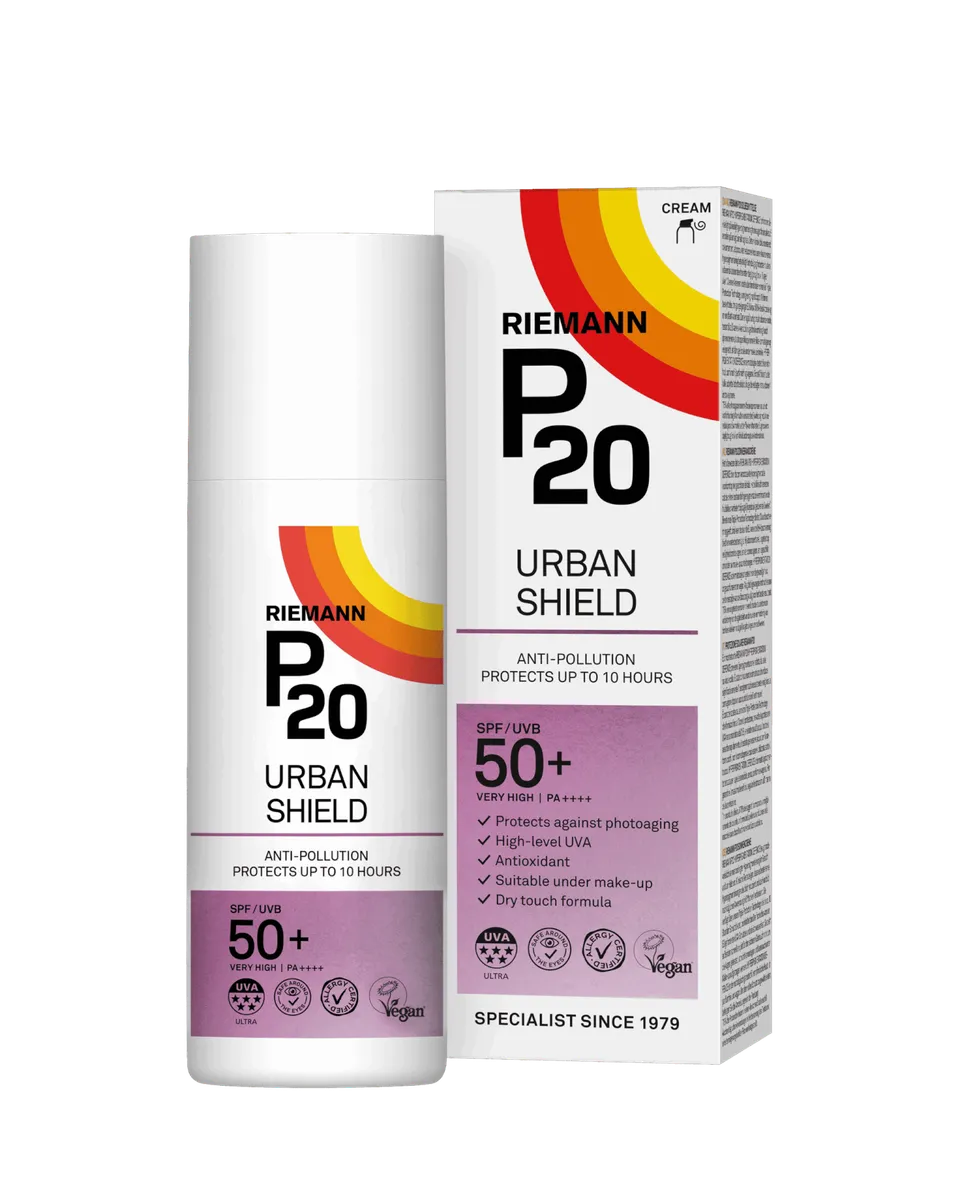 Riemann P20 Urban Shield SPF50+ Sonnencreme 50g Antioxidativ
