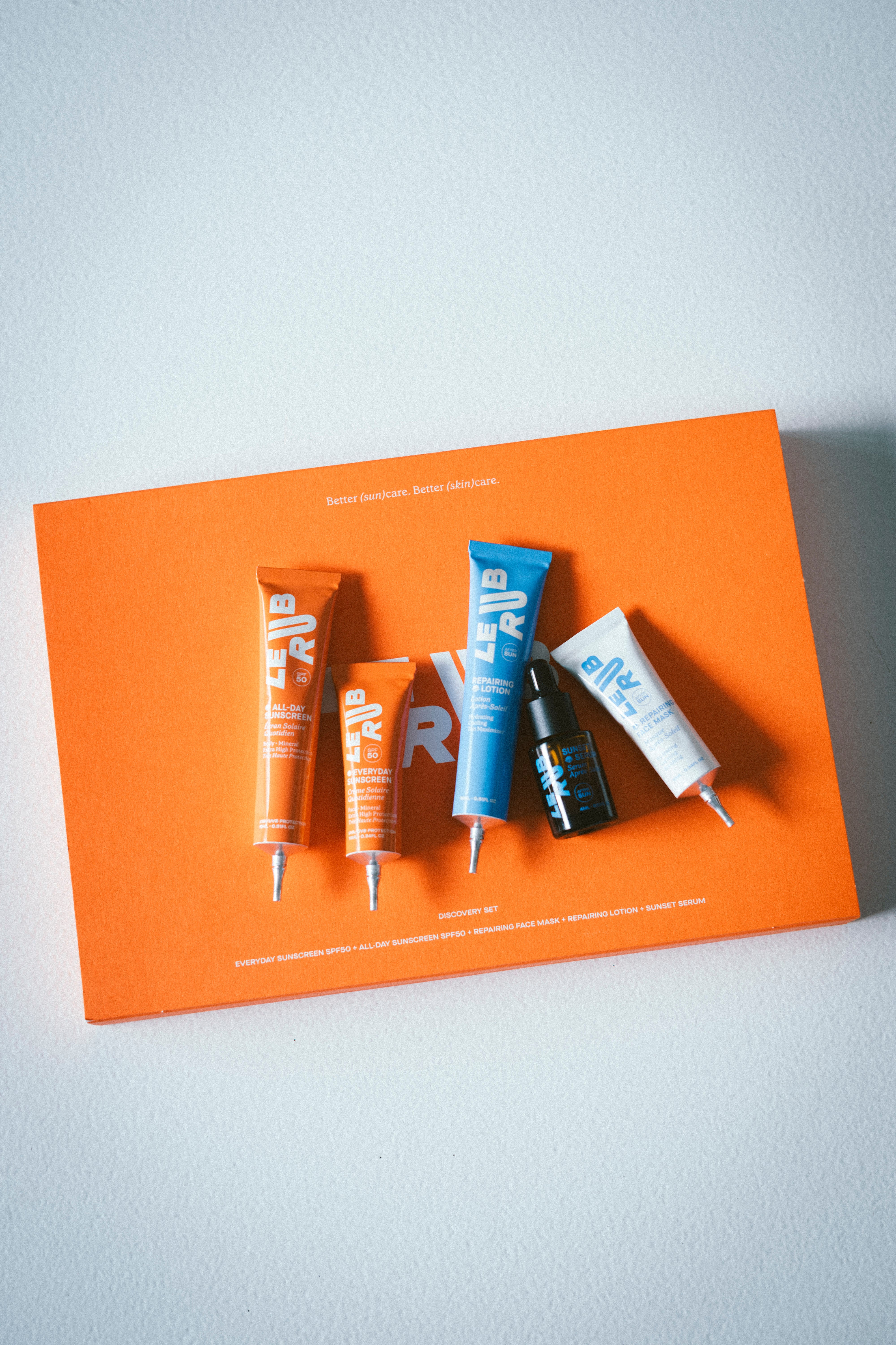 Le Rub Discovery Set SPF50 Gesicht Körper 5 Mini