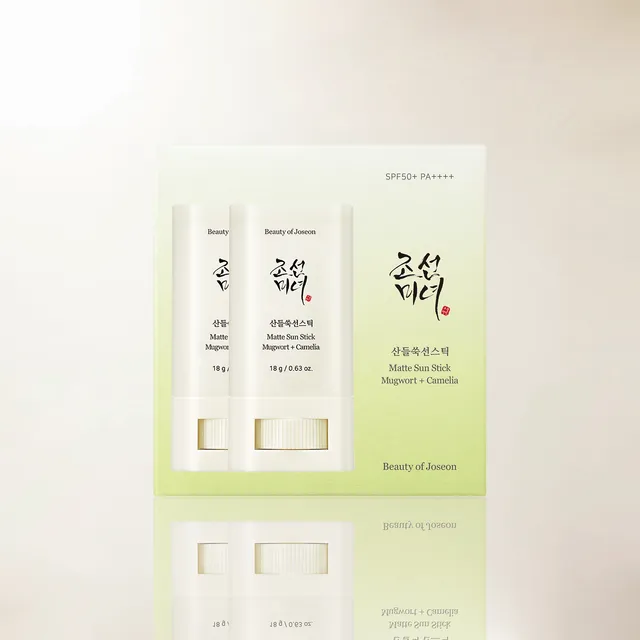 Beauty of Joseon Matte Sun Stick Mugwort+Camelia Sonnenstift 2er Pack matt