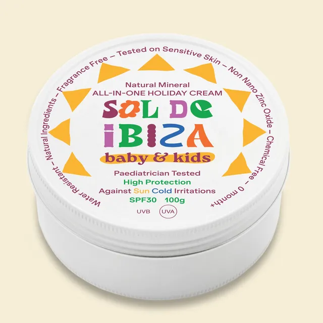Sol de Ibiza Suncare Baby Kids SPF30 Creme 100 g mineralisch