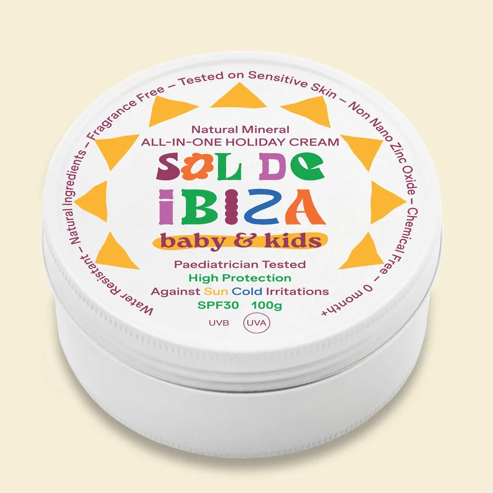 Sol de Ibiza Suncare Baby Kids SPF30 Creme 100 g mineralisch