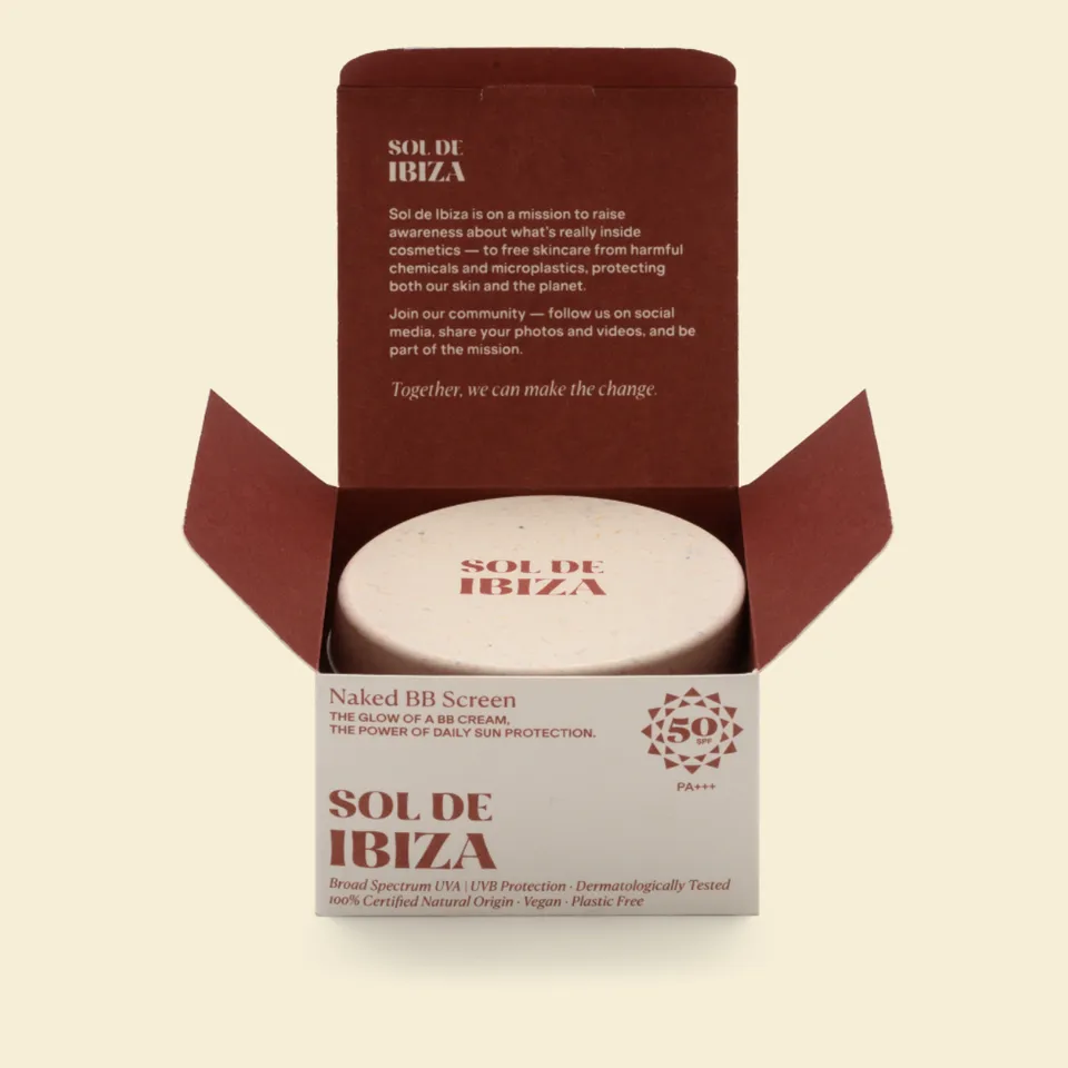 Sol de Ibiza Suncare Naked BB Screen SPF50 getönte Creme