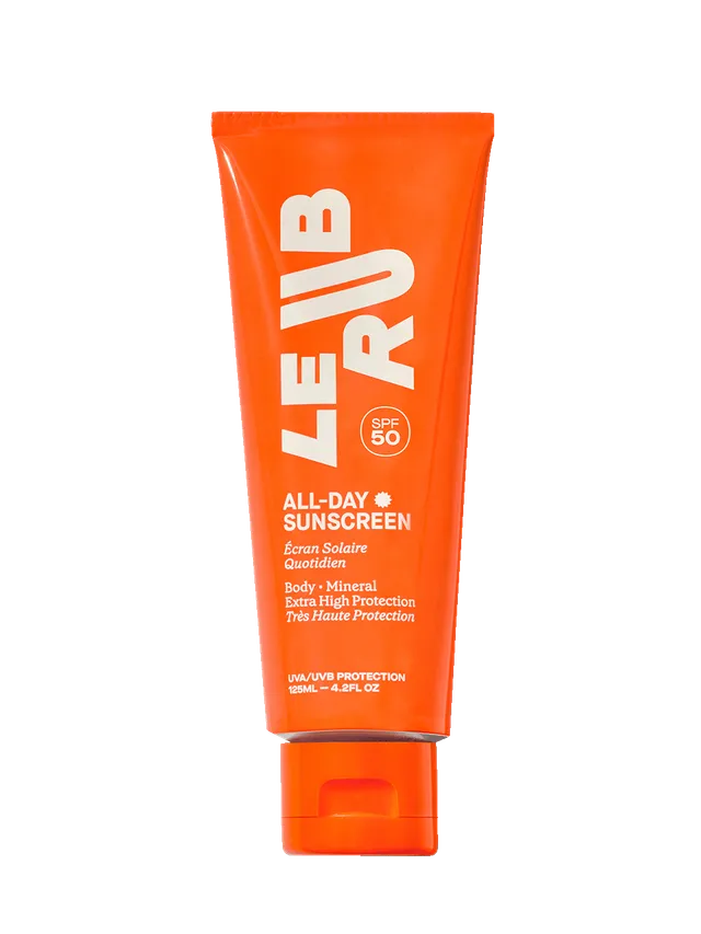 Le Rub Sunscreen All-Day SPF50 Sonnencreme Körper Glow