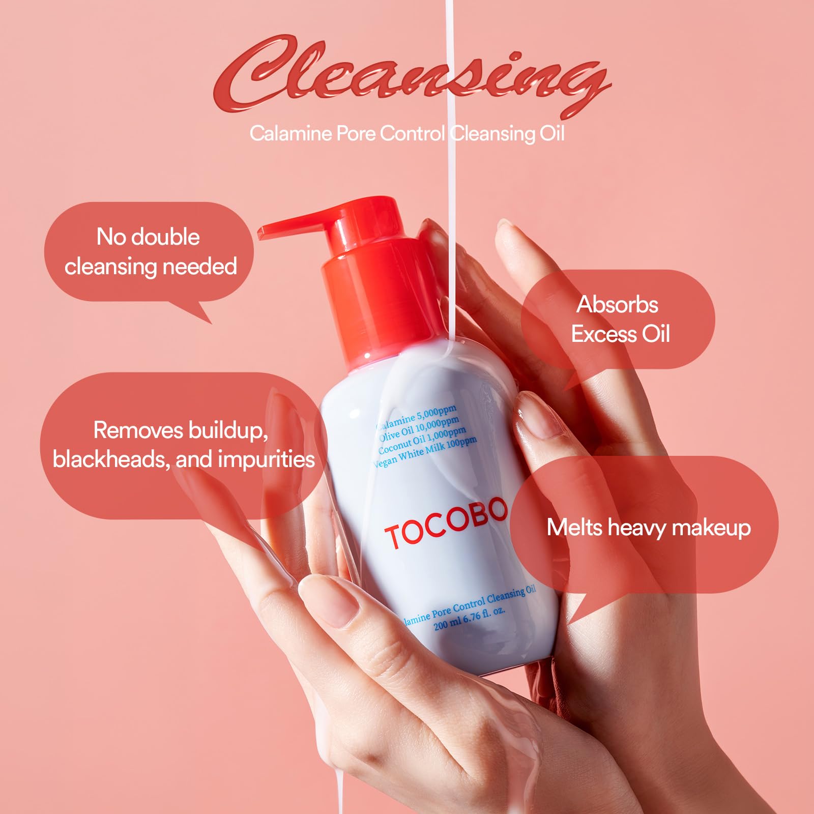 TOCOBO Calamine Pore Control Reinigungsöl 200 ml Poren