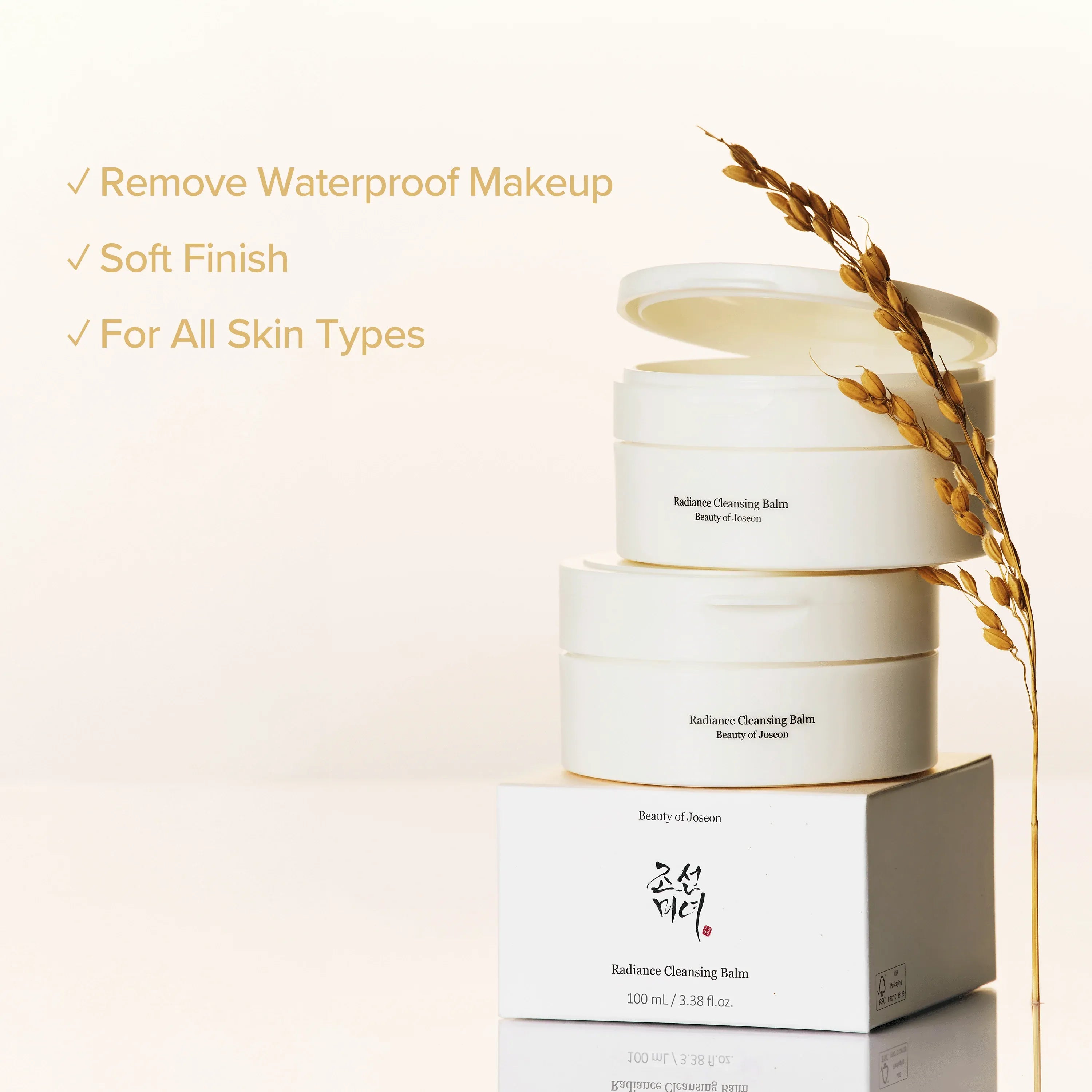 Beauty of Joseon Radiance Cleansing Reinigungsbalm 100 ml Reis