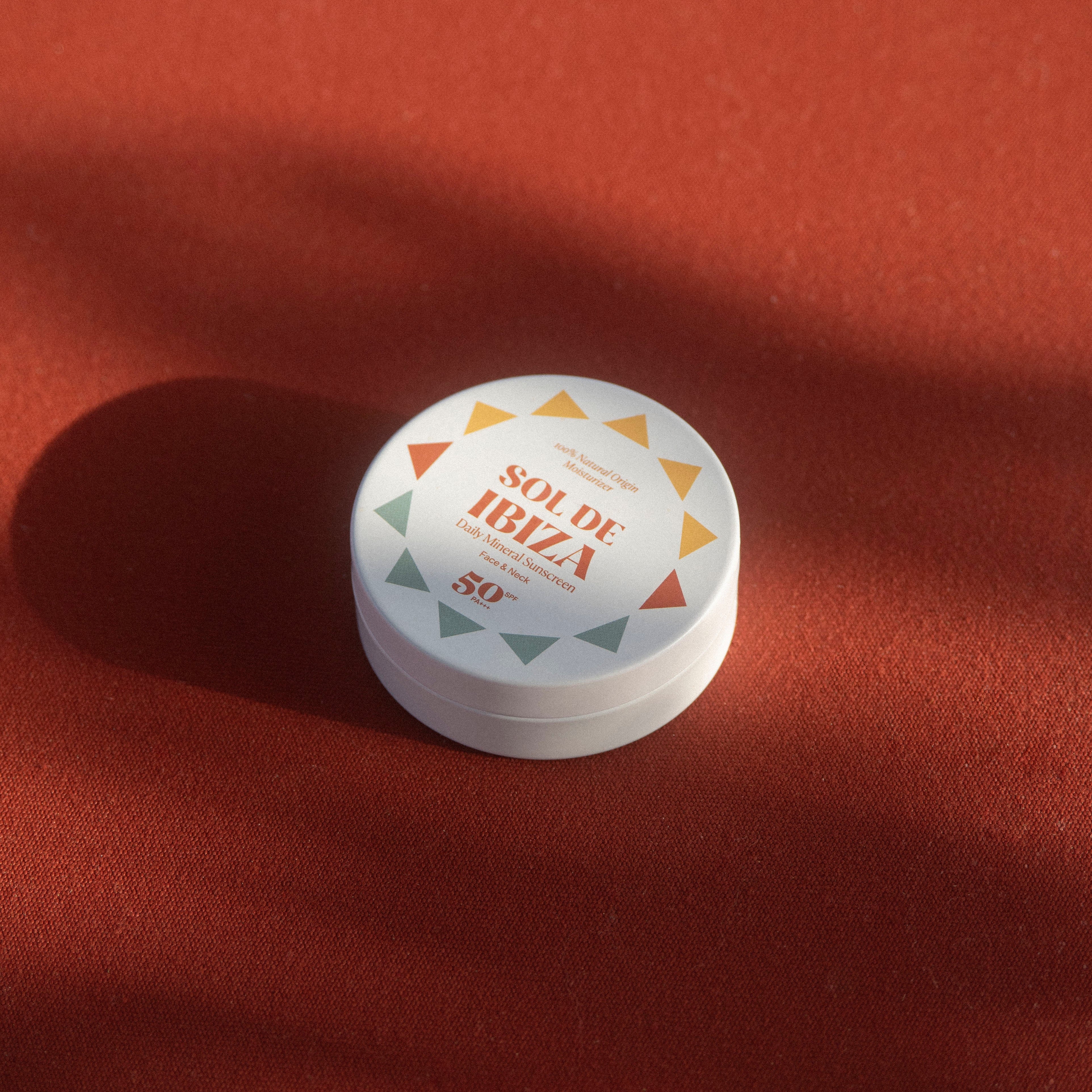 Sol de Ibiza Daily Sunscreen Face Neck SPF50 mineralisch