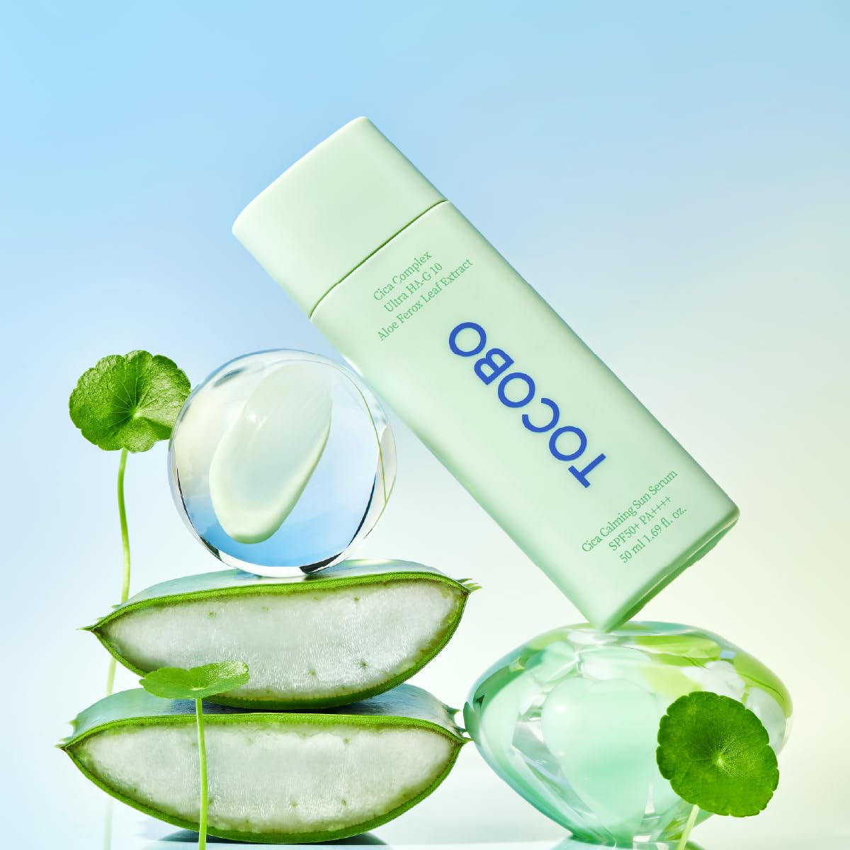 TOCOBO Cica Calming Sonnenserum 50 ml SPF50+ vegan