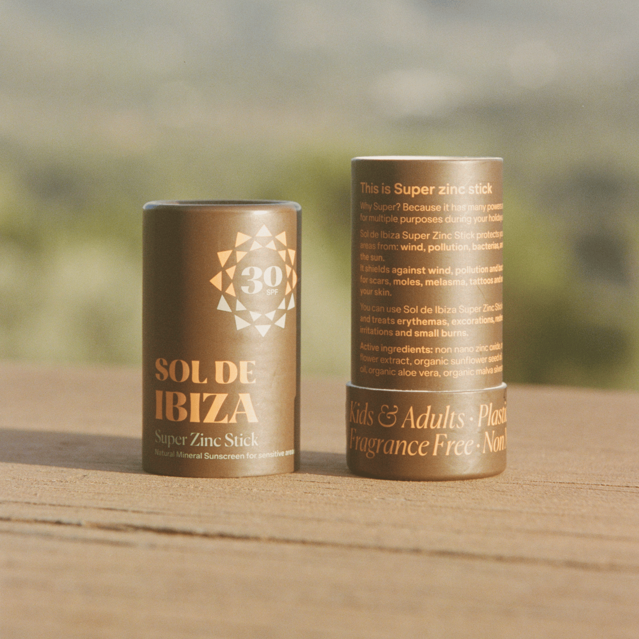 Sol de Ibiza Super Zinc Stick SPF30 Face Body 45g sensibel