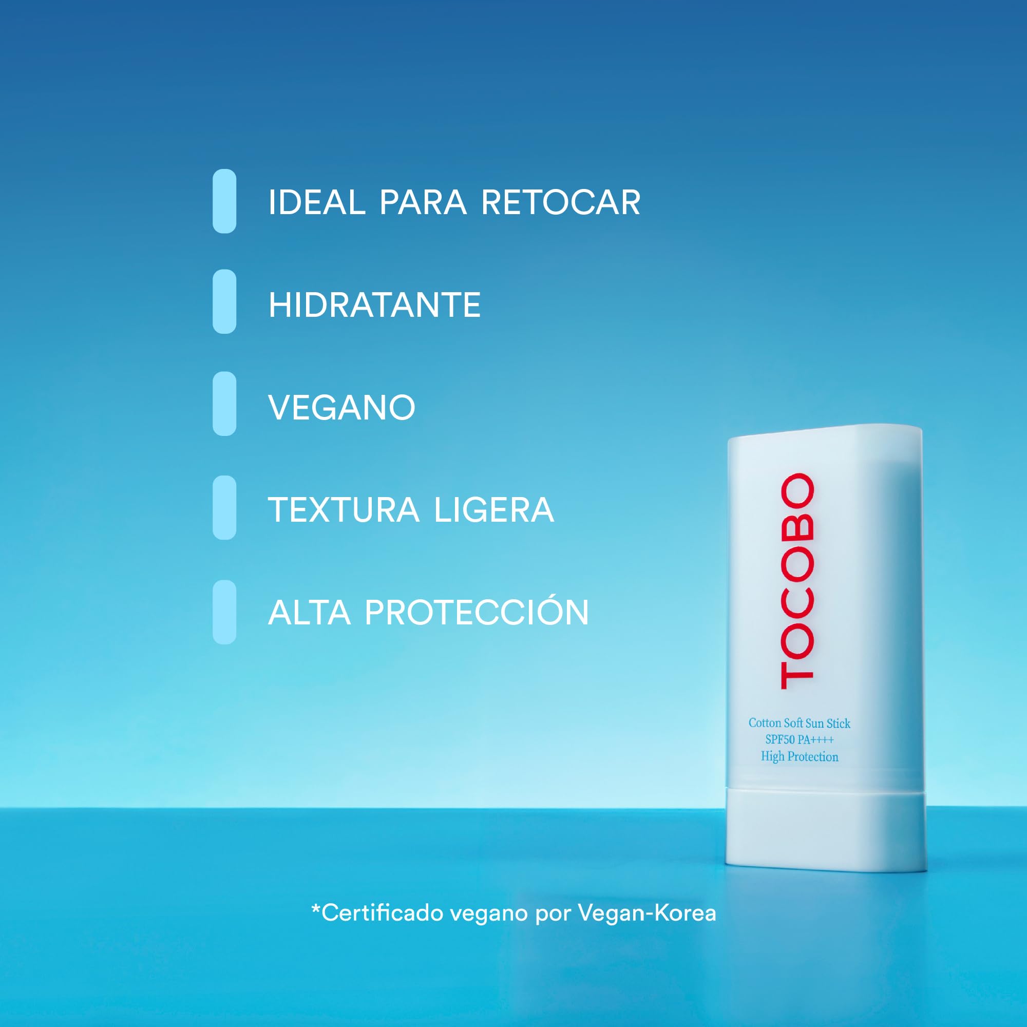 TOCOBO Cotton Soft Sun Stick SPF50+ Sonnenschutz-Stick 19 g