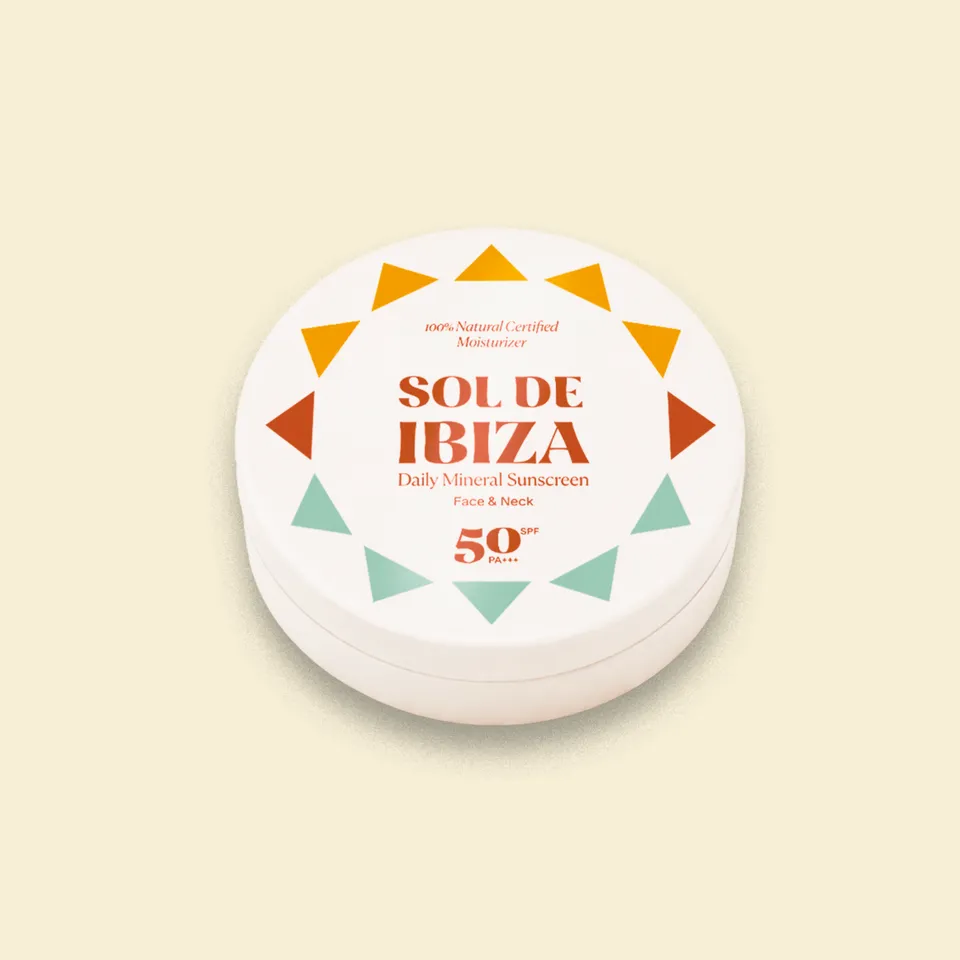 Sol de Ibiza Daily Sunscreen Face Neck SPF50 mineralisch