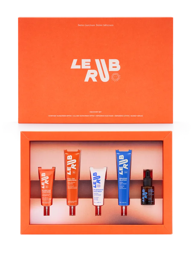 Le Rub Discovery Set SPF50 Gesicht Körper 5 Mini