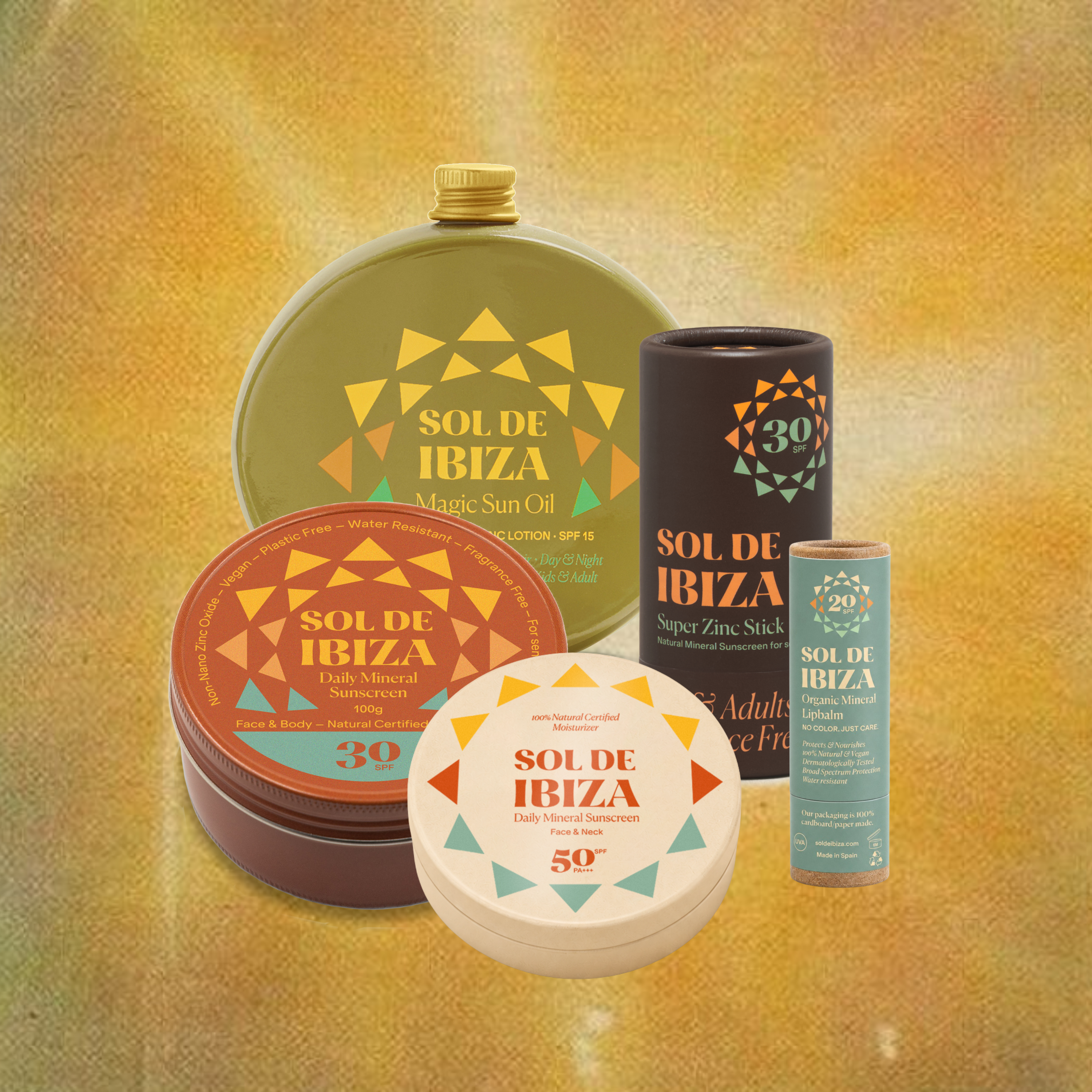 Sol de Ibiza The Most Loved Set Sonnenschutz Set Gesicht